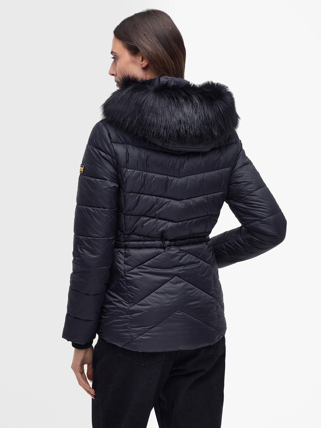 Image 2 of 6 of Barbour International Island Padded Jacket - Black