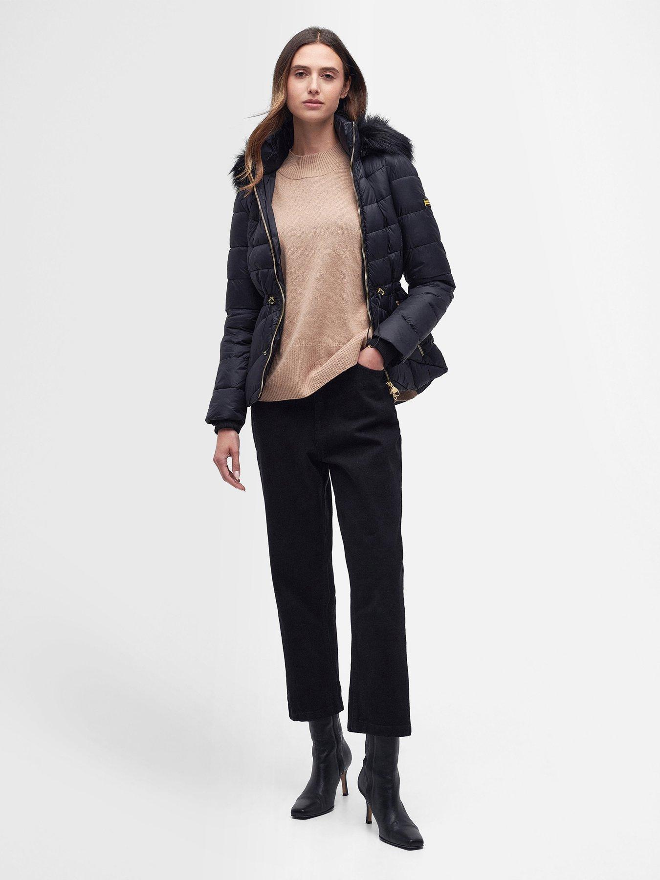 Image 3 of 6 of Barbour International Island Padded Jacket - Black