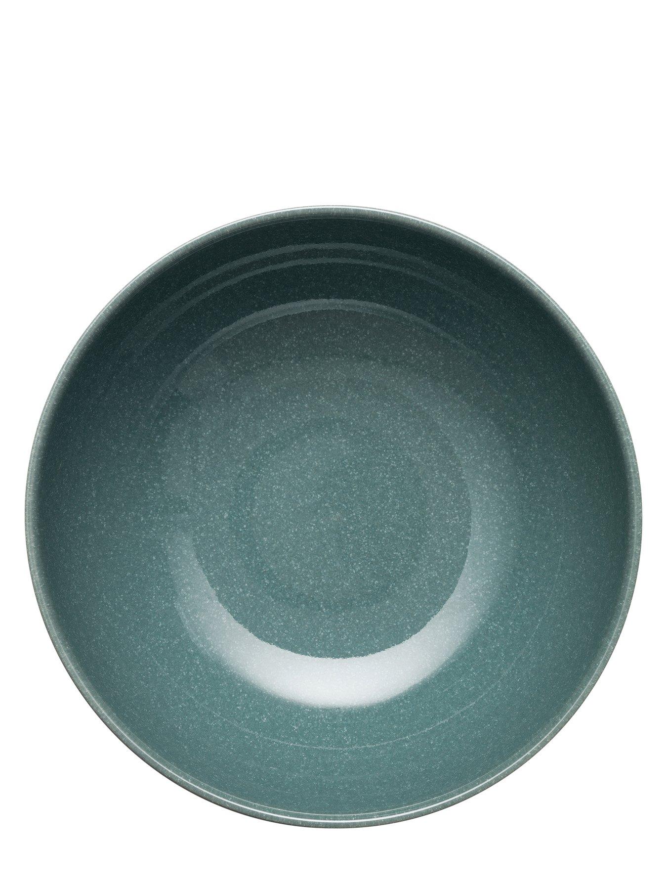 Image 4 of 5 of Denby Elements 4-Piece Cereal Bowl Set in Dark Jade Green