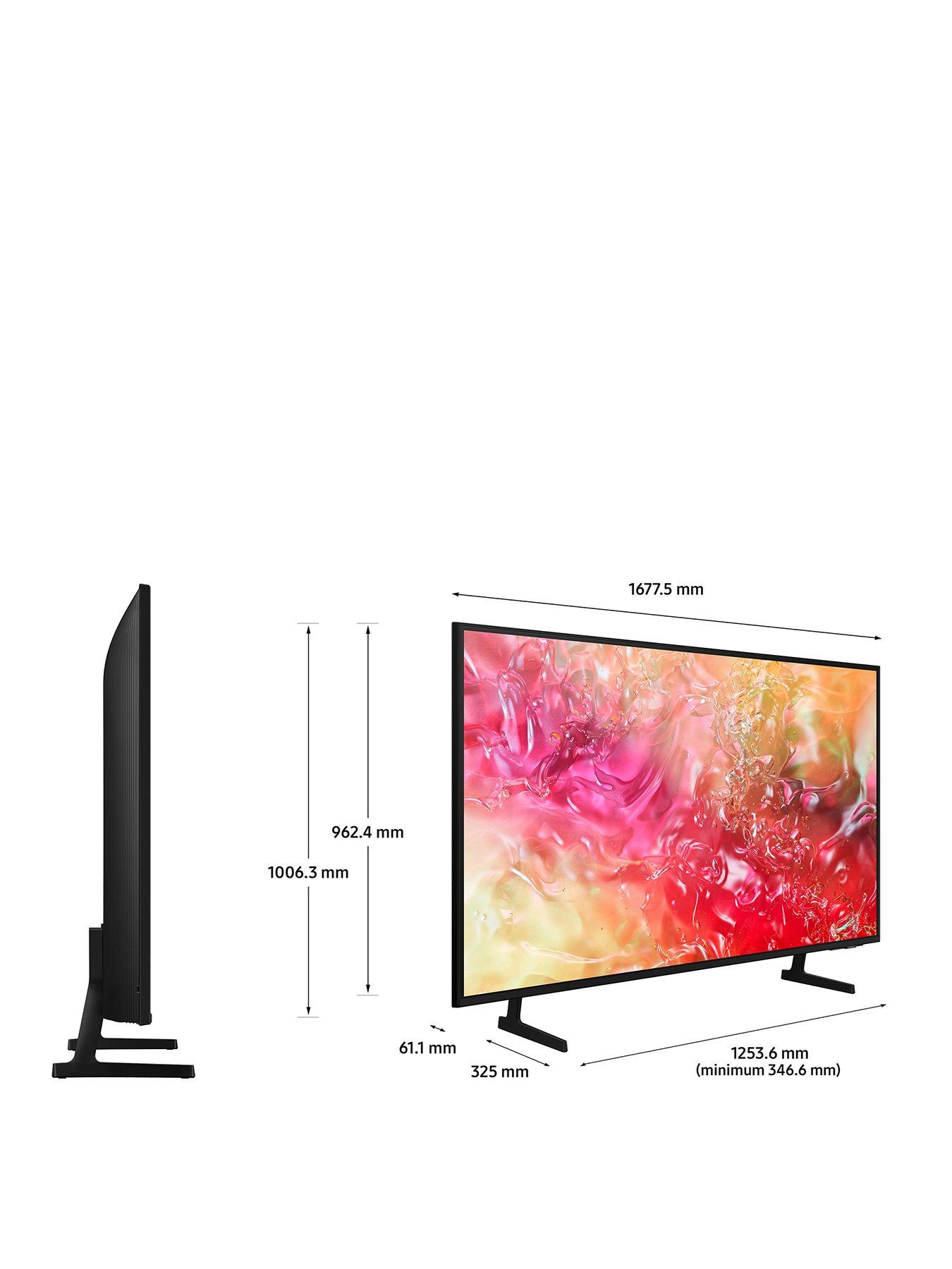 Image 2 of 7 of Samsung DU7100, 75 inch, Crystal UHD, 4K Smart TV