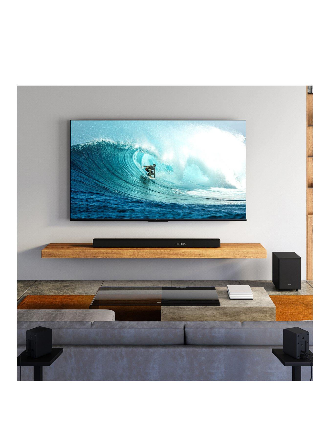 Hisense AX5125H 5.1.2 Channel 500W Dolby Atmos Soundbar with wireless ...