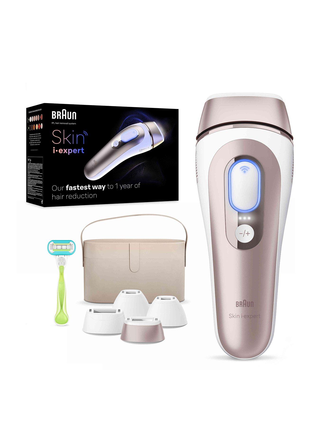 Braun Smart IPL Skin i·expert, At Home Hair Removal, Pouch, Venus