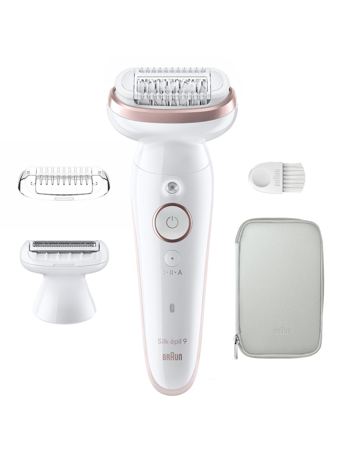 Image 1 of 8 of Braun Silk-epil 9 With Lady Shaver Head &amp; Trimmer Comb, 9-030