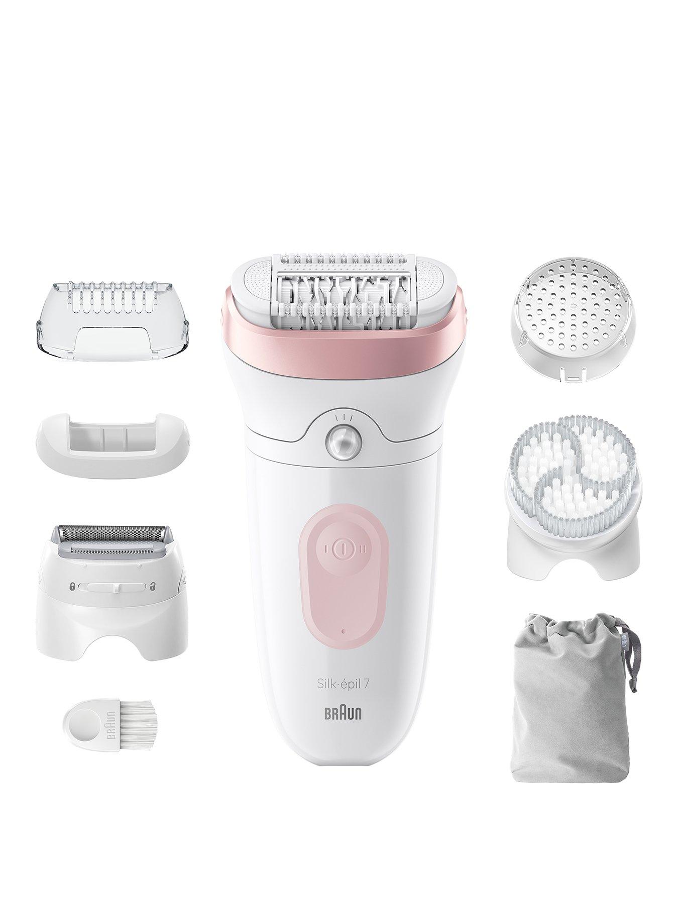 Braun Silk-épil 7, Epilator For Easy Hair Removal, Lasting Smooth Skin, 7-060