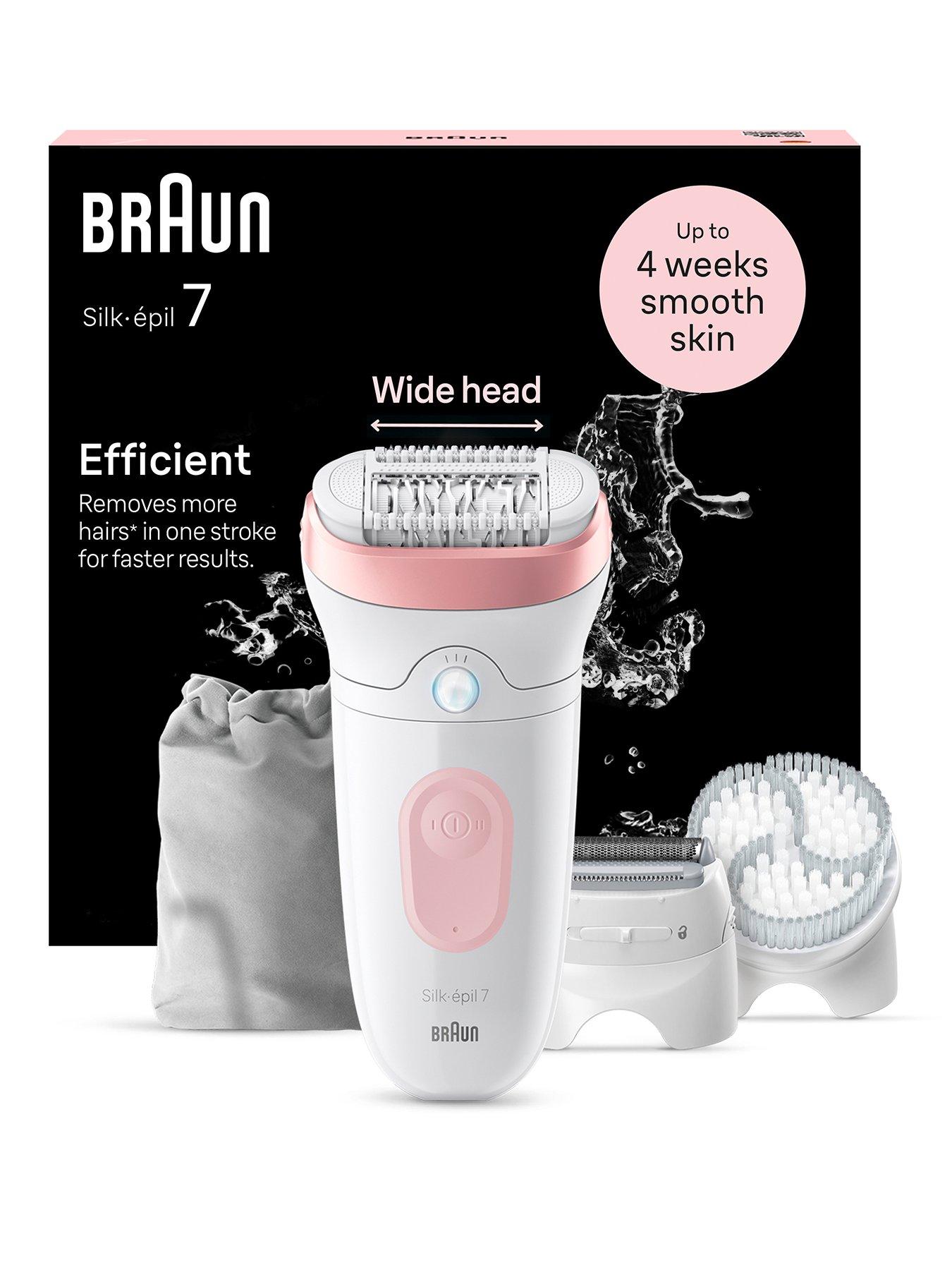 undefined Silk-épil 7, Epilator For Easy Hair Removal, Lasting Smooth Skin, 7-060
