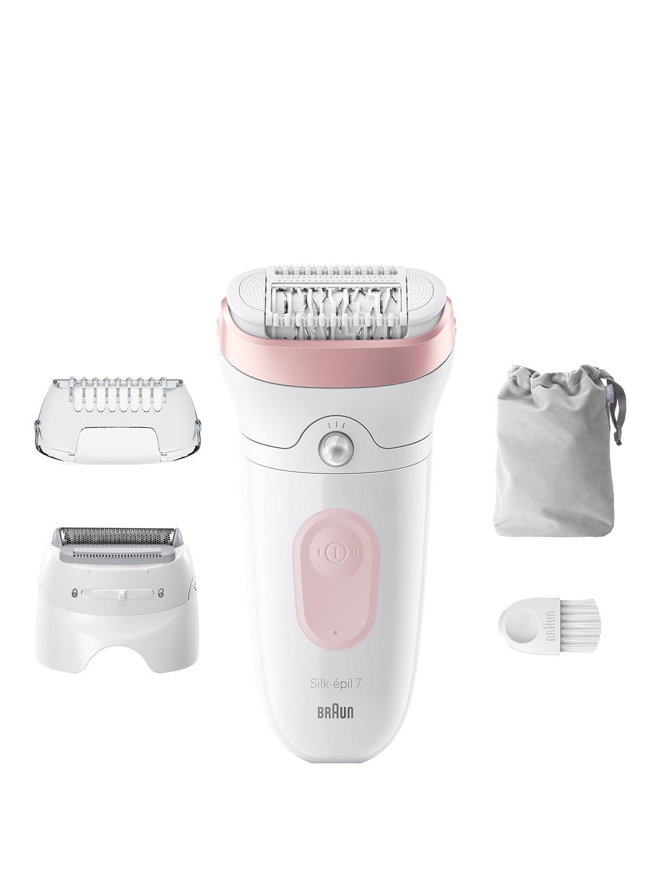 undefined Silk-epil 7 Epilator With Lady Shaver Head  &  Trimmer Comb, 7-030