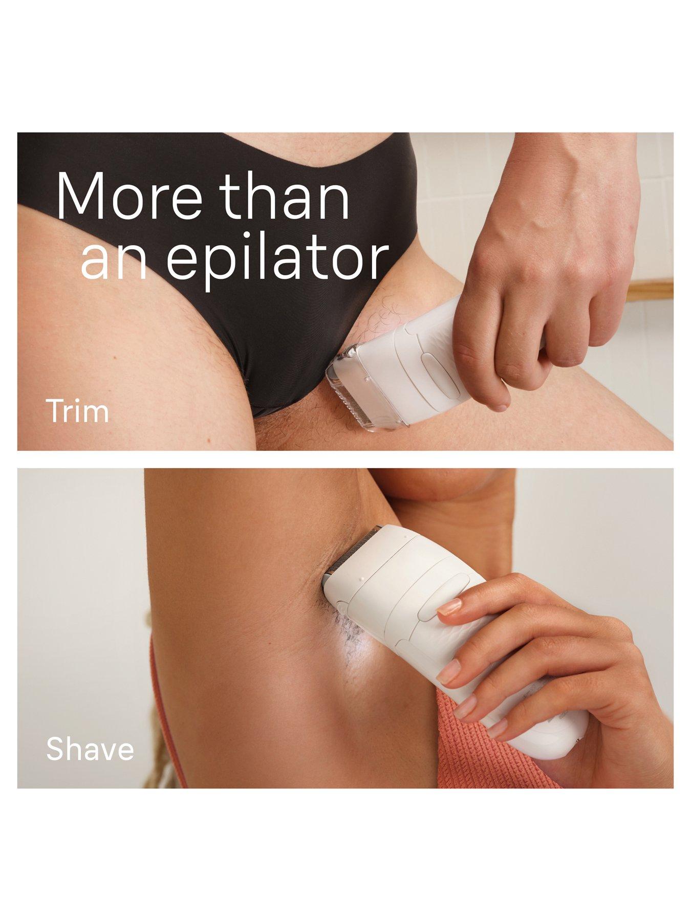 Image 7 of 8 of Braun Silk-epil 7 Epilator With Lady Shaver Head &amp; Trimmer Comb, 7-030