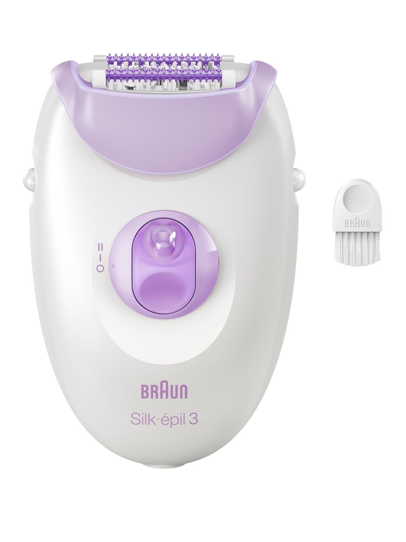 Braun Silk-épil 3 Corded Epilator For Hair Removal, Weeks Of Smooth Skin, 3-000