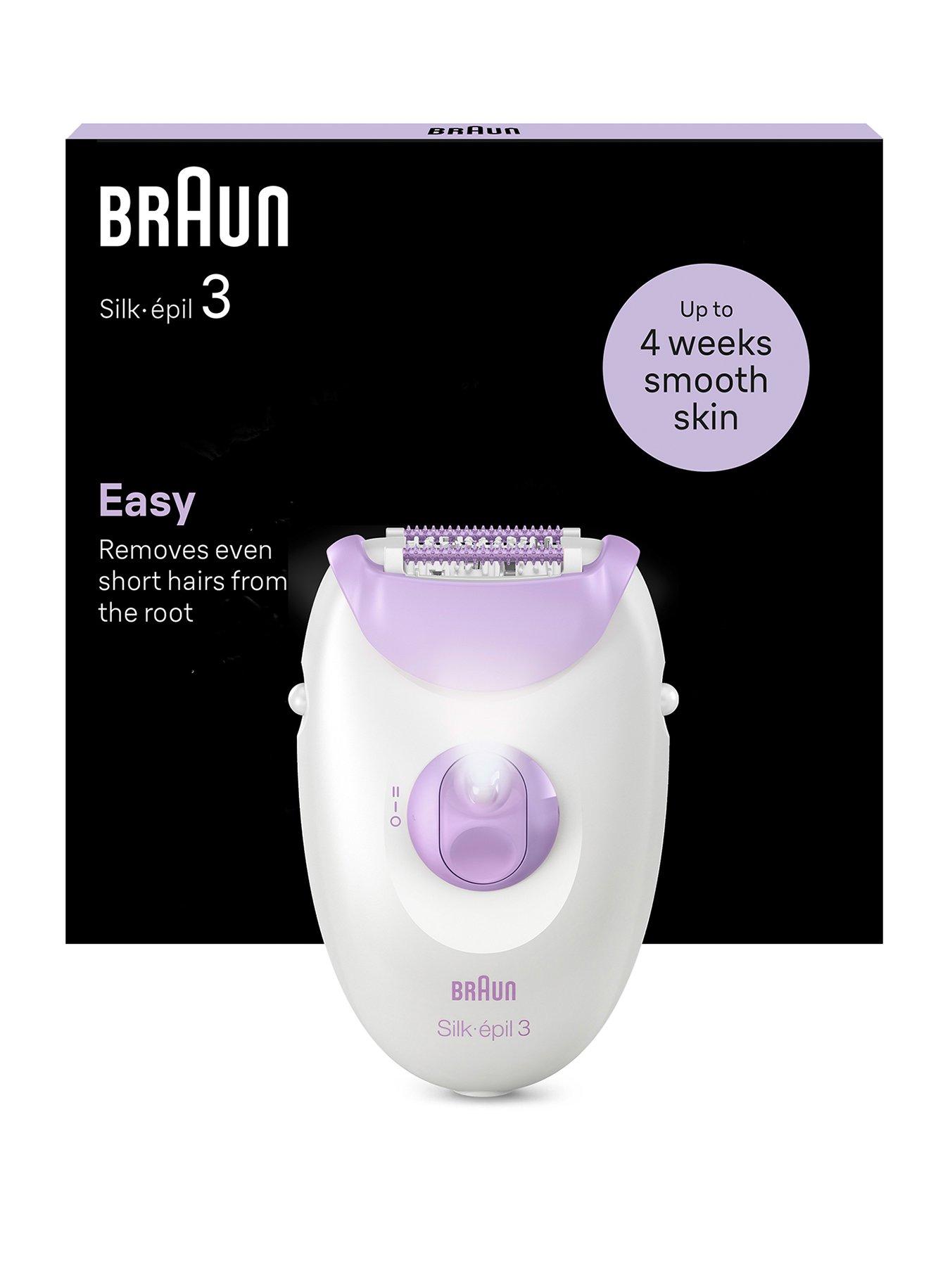 undefined Silk-épil 3 Corded Epilator For Hair Removal, Weeks Of Smooth Skin, 3-000