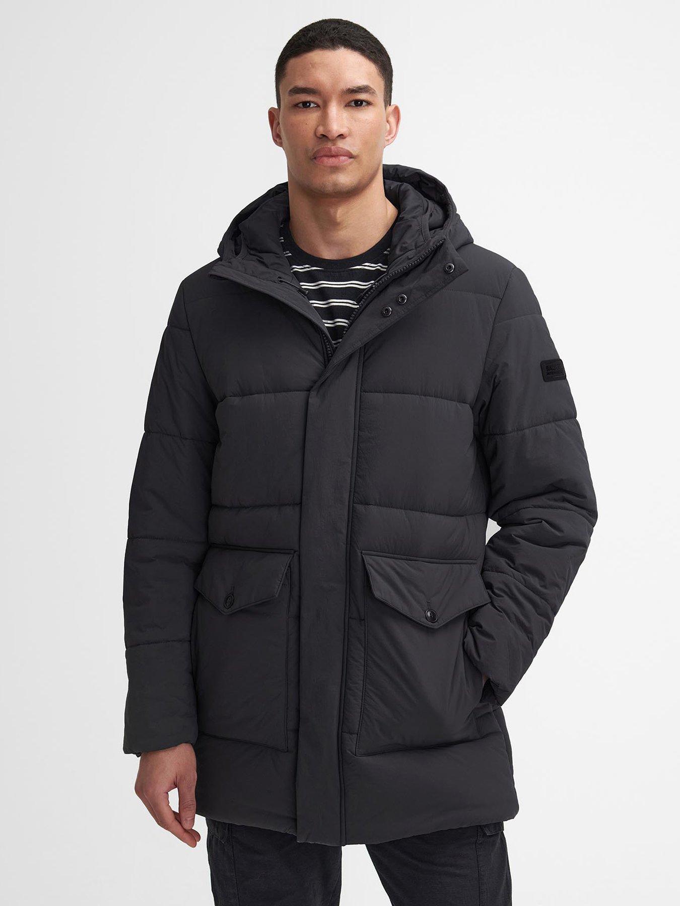 Barbour International Barbour Quilted Jacket Black Barbour