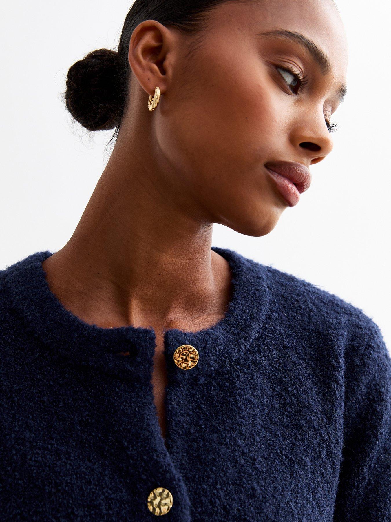 New look navy cardigan best sale
