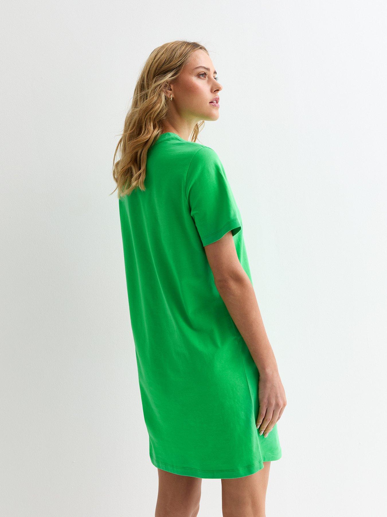 Bright t shirt dress hotsell