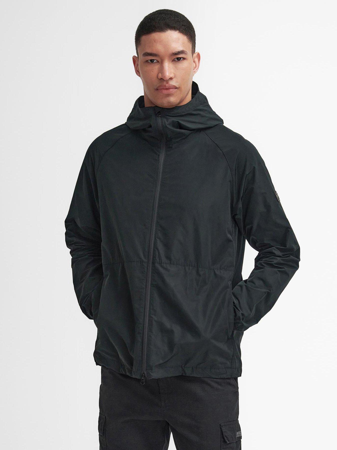 undefined Peckett Hooded Showerproof Jacket - Black