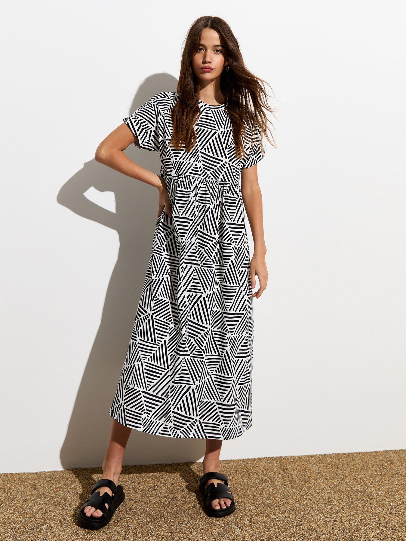white gauze midi dress Kyra | Midi Dress | White Gauze - Boho Balloon Sleeve Gauze Cotton