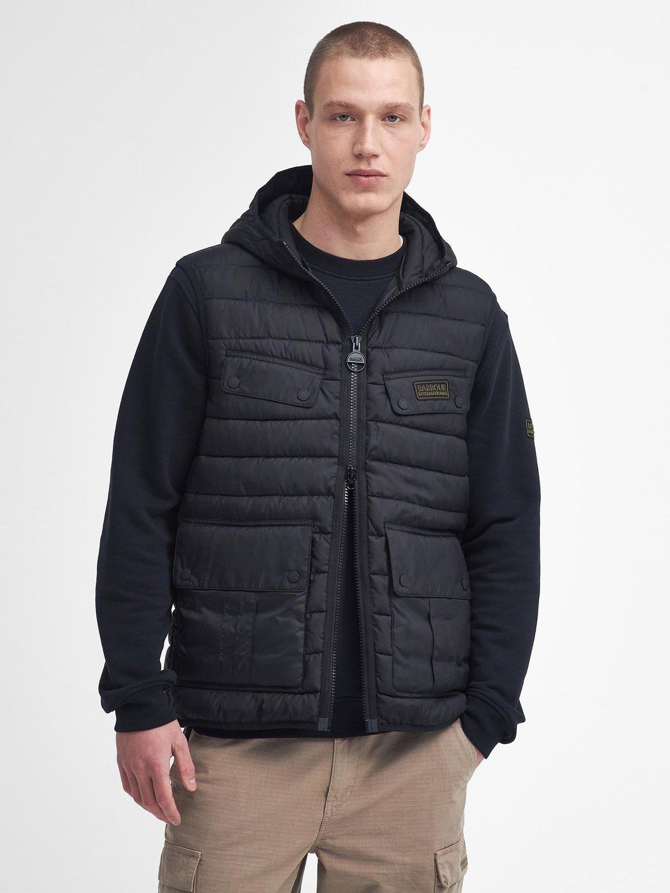 Barbour hooded gilet online