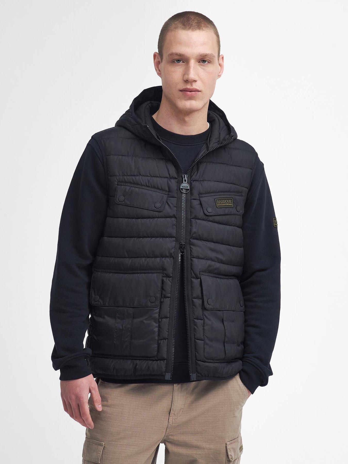 undefined Molden Hooded Padded Gilet - Black