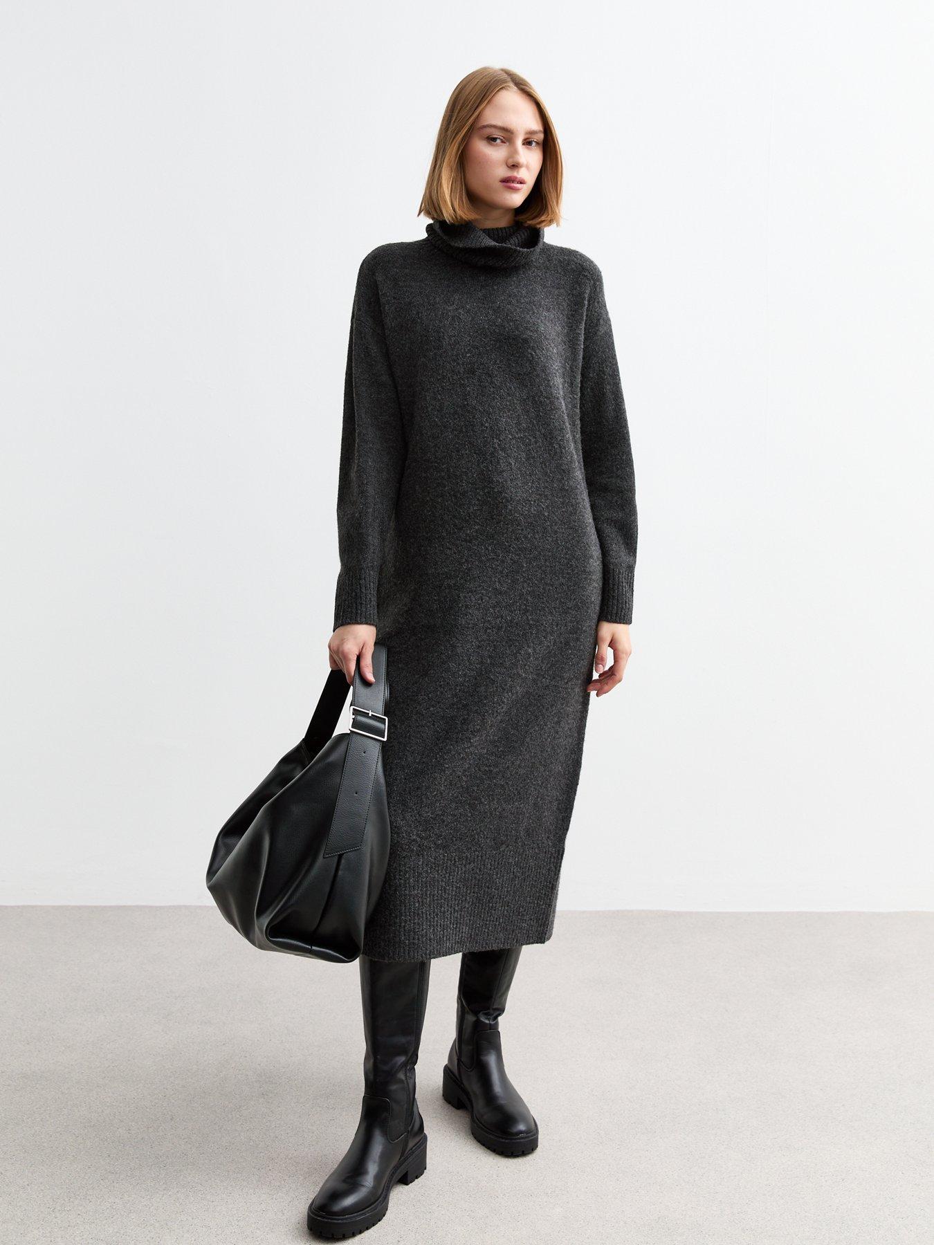 slim fit dress slacks DAPHNE KNIT DRESS