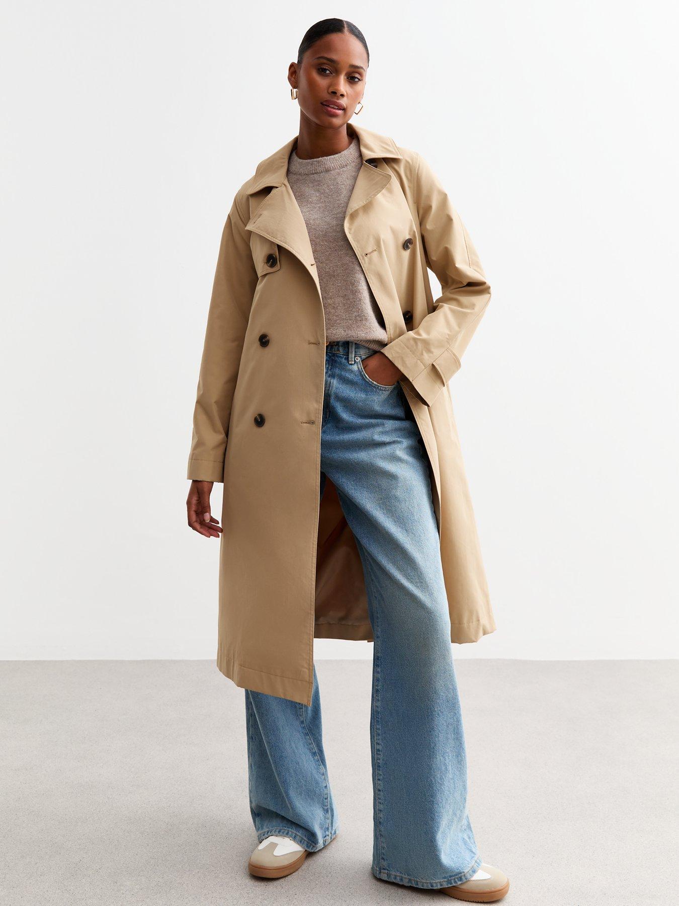 Double breasted mac hot sale