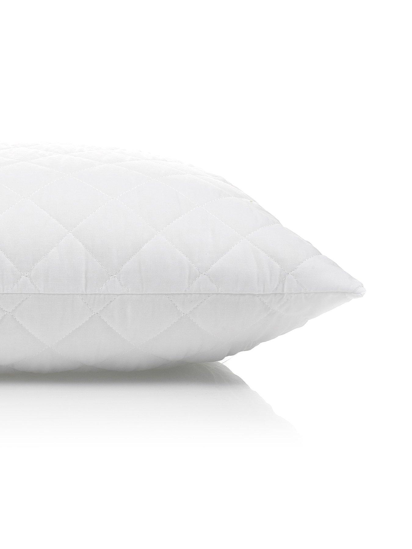 Image 3 of 4 of The Very Collection Anti-Bacterial Pillow Protector Pair - White