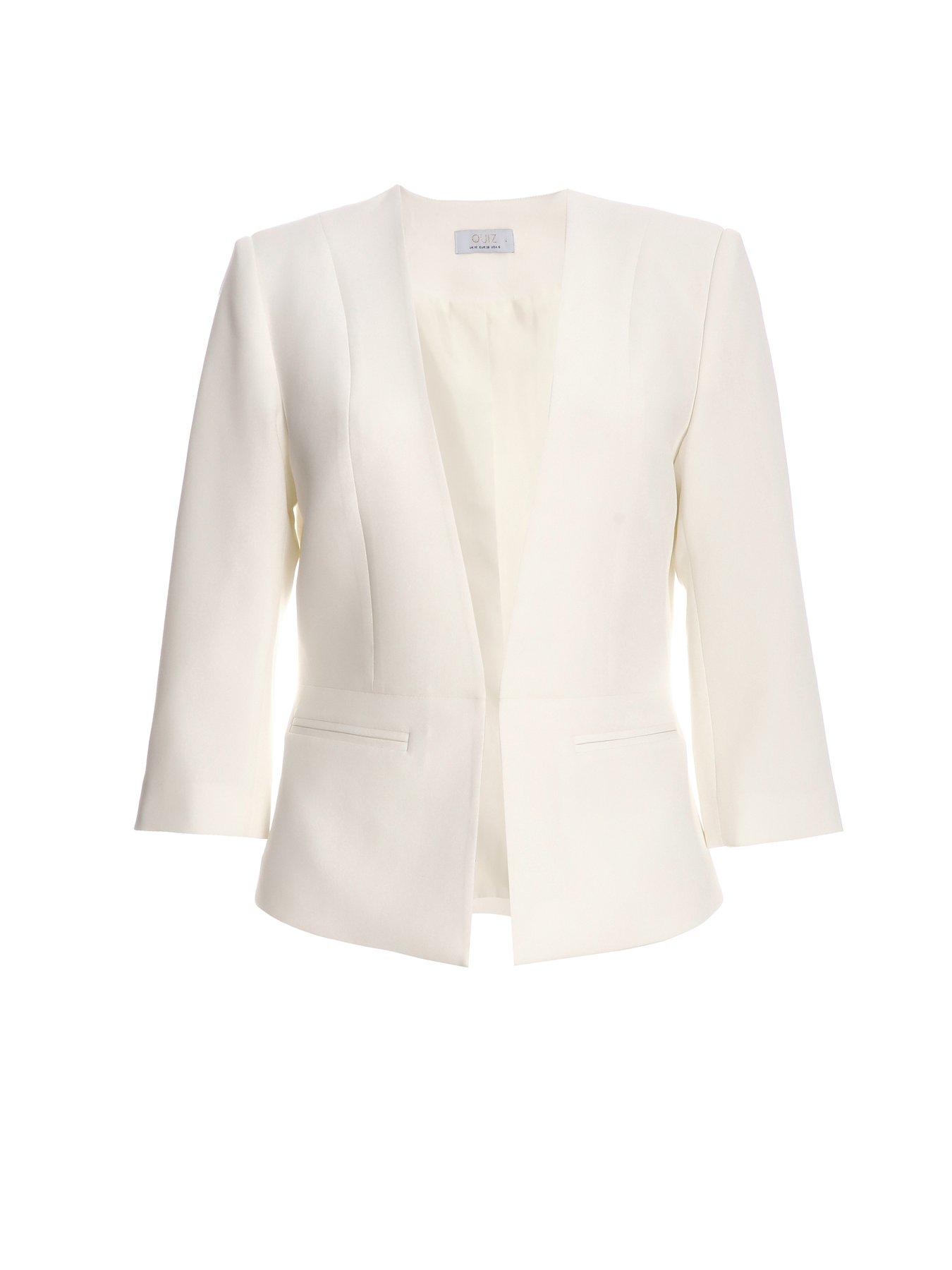 Quiz white blazer sale