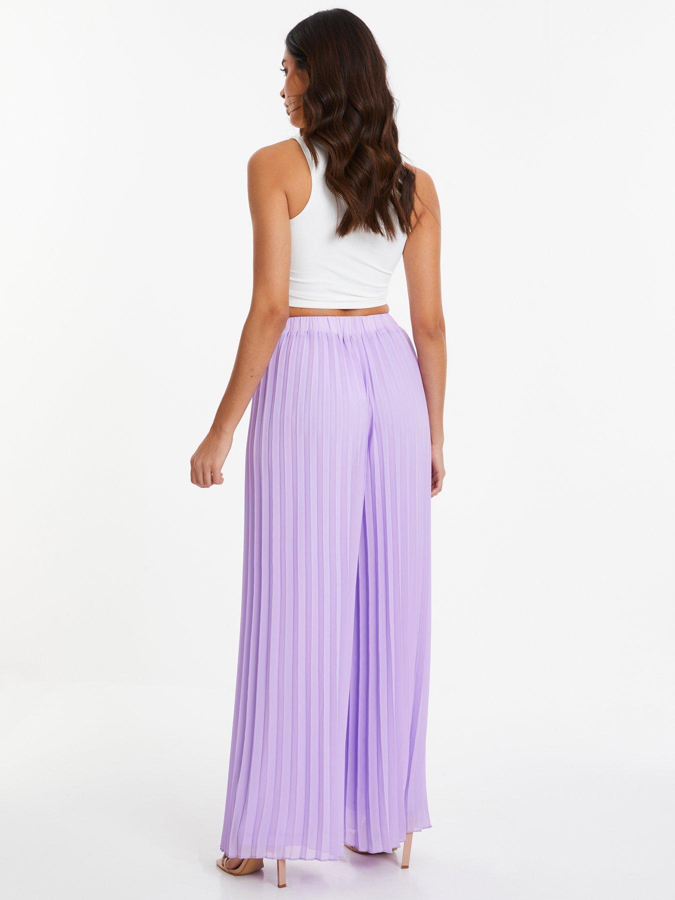 Chiffon wide leg pants hotsell