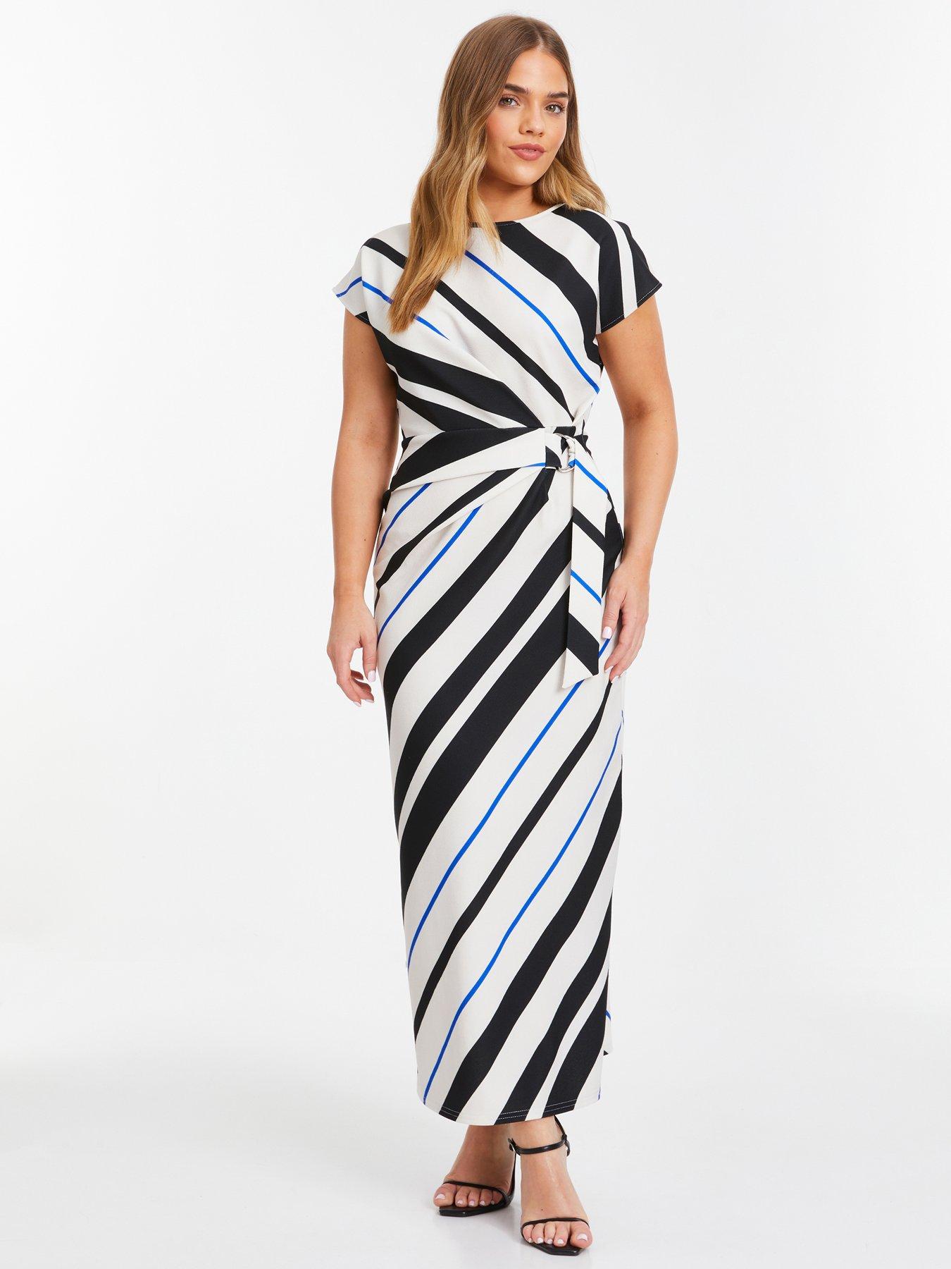 princess polly baby blue dress Women Vintage Black and White Vertical Striped Dress Cosplay Halloween  Carnival Party Dresses, Black Halter, S : Amazon.co.uk: Fashion main image 0