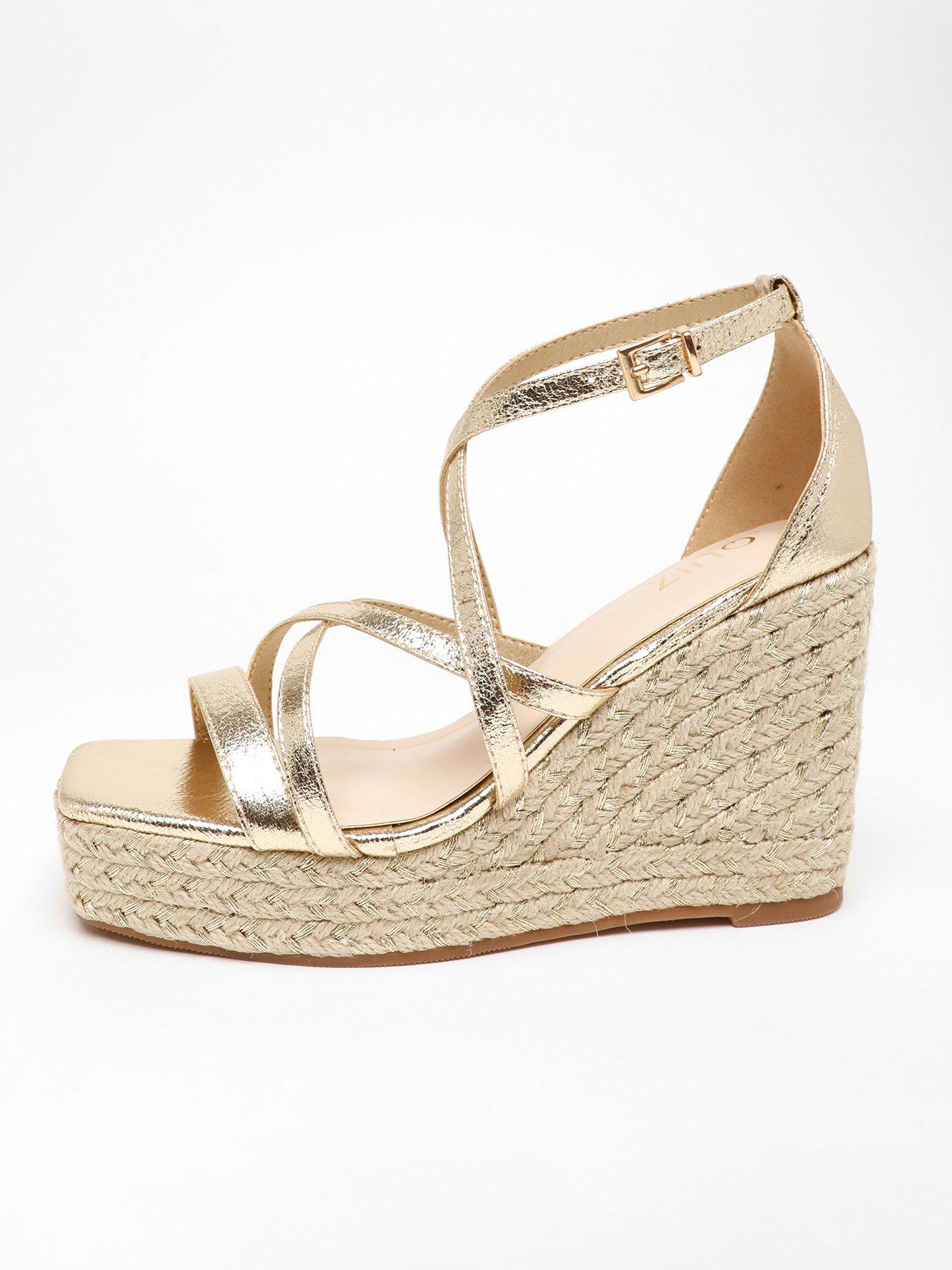 Gold Wedges Stylish Gold Wedges for Every Occasion Very