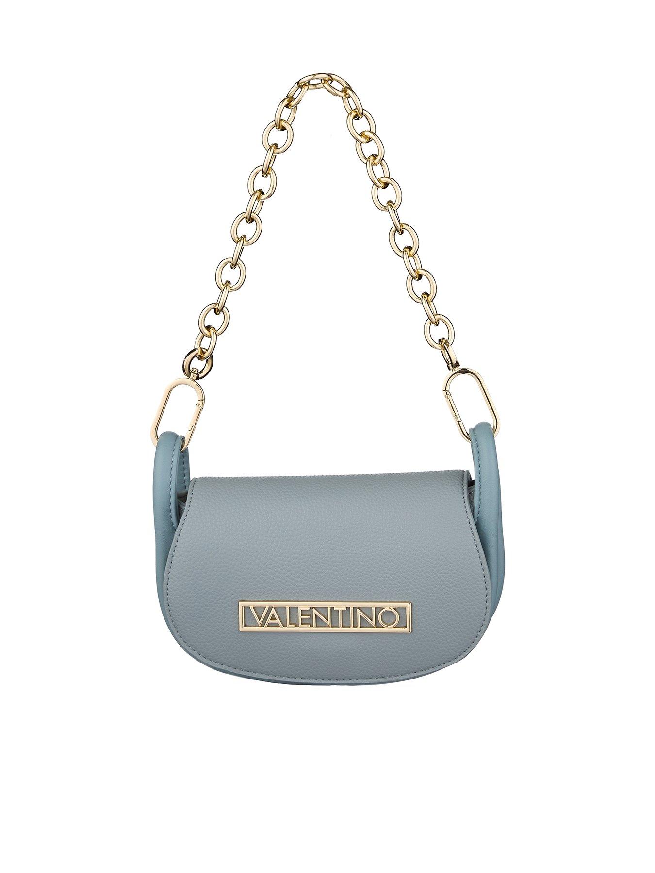 Valentino Vinele Mini Bag, Blue, Women