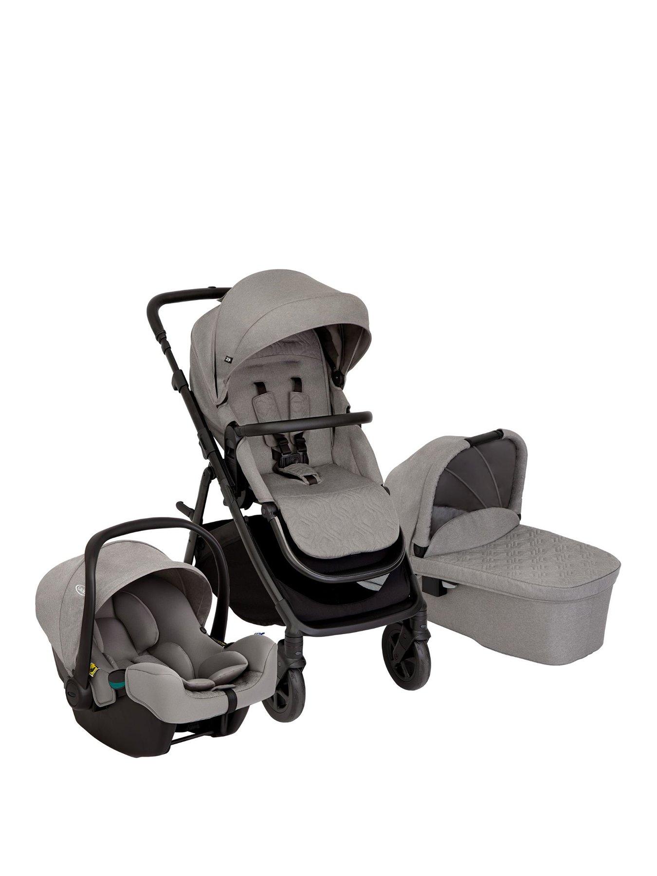 Graco Near2Me DLX Trio Travel System - Ash