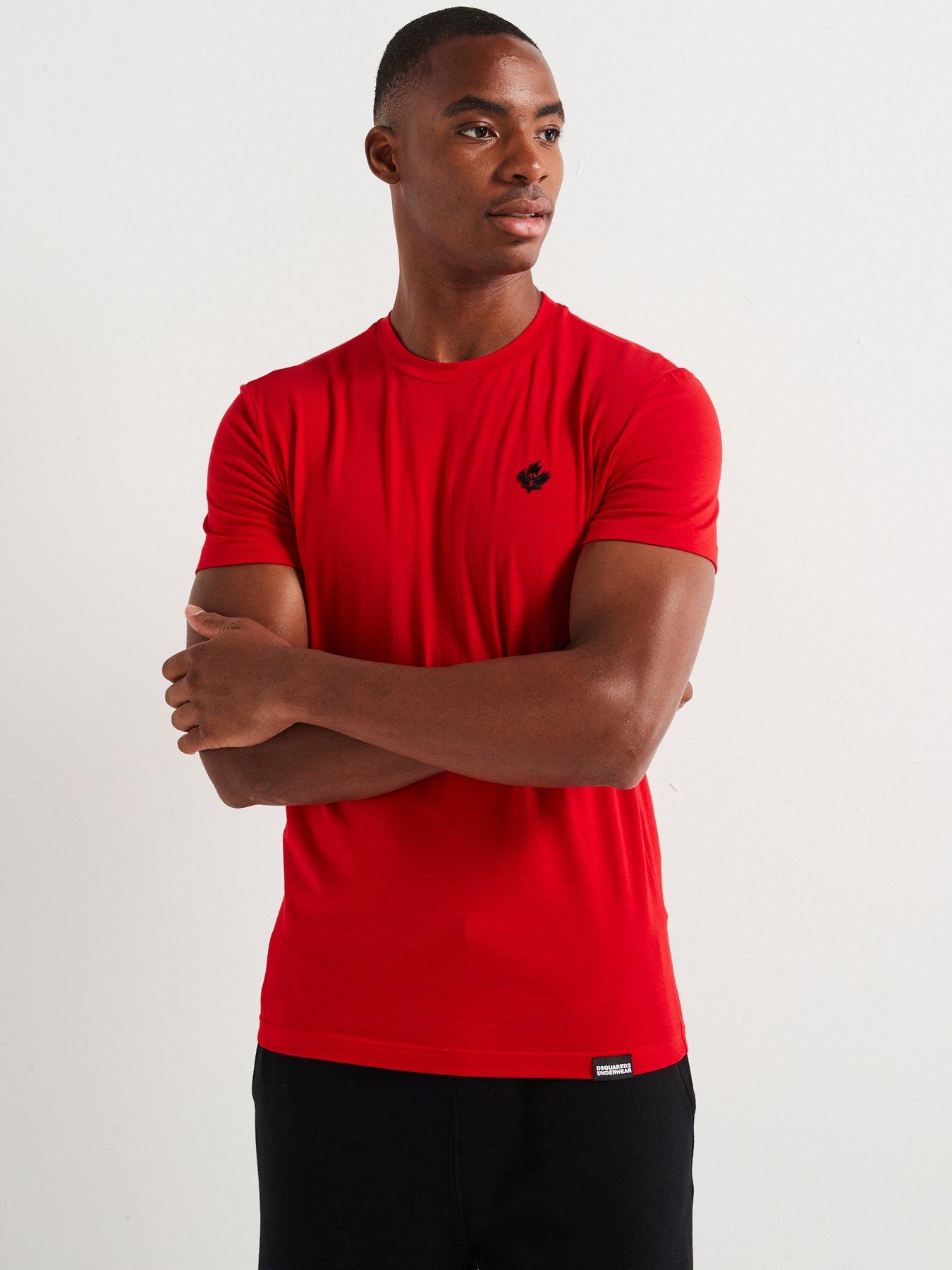 undefined Loungewear Horror Logo T-shirt - Red