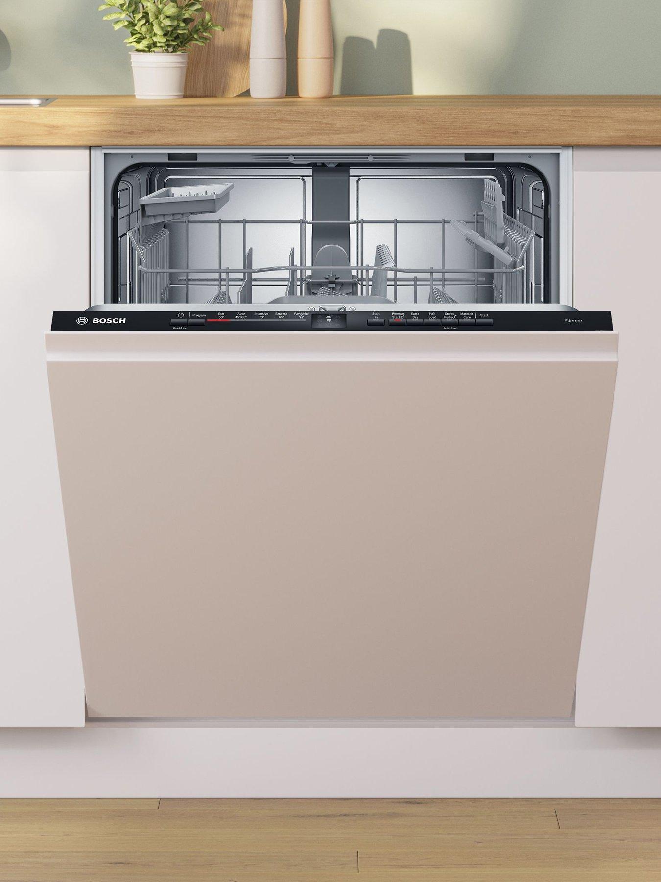 Image 3 of 7 of Bosch Series 2 SMV2HTX02G Full Size, 13-Place Settings Integrated Dishwasher with Info Light