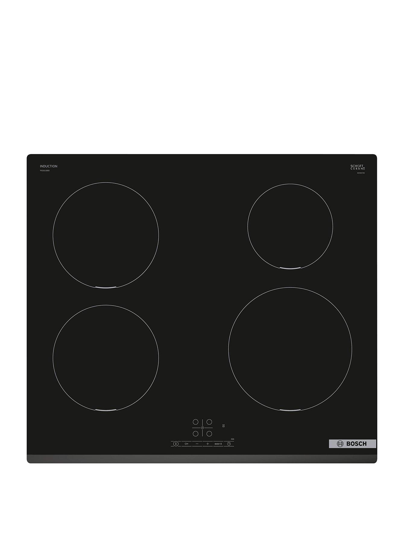 Bosch Series 4 PIE631BB5E 60cm Intergrated Induction Hob - Black
