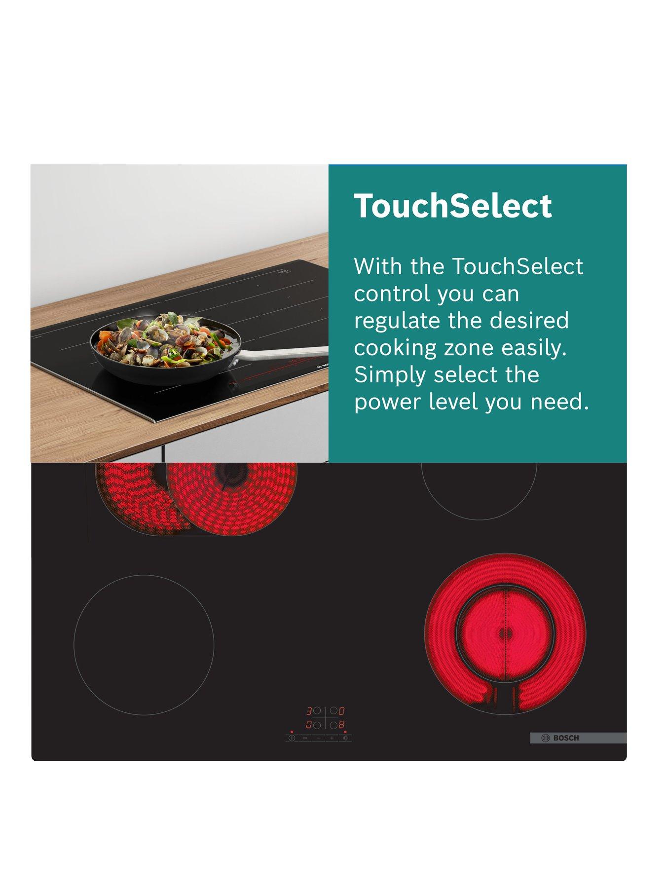 Image 4 of 6 of Bosch Series 4 PIE631BB5E 60cm Intergrated Induction Hob - Black