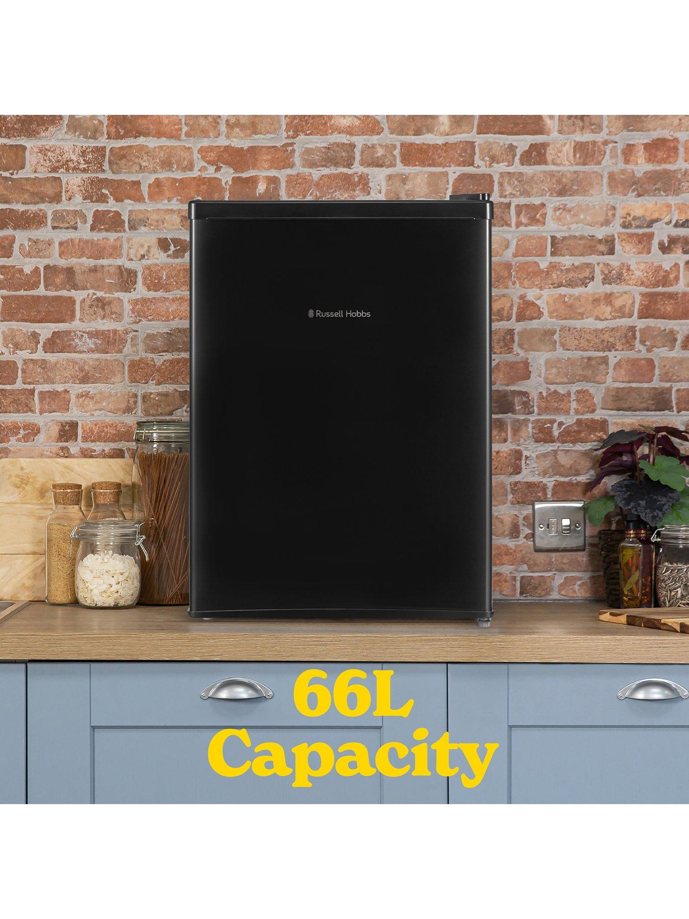 Image 4 of 7 of Russell Hobbs RH67TTLF0E1B 66L Mini Fridge in Black