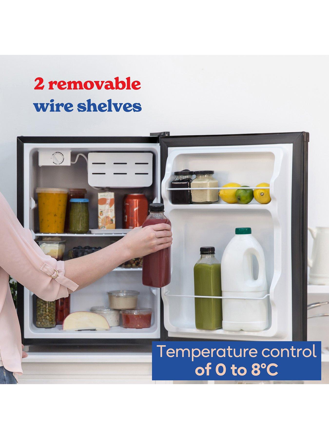 Image 5 of 7 of Russell Hobbs RH67TTLF0E1B 66L Mini Fridge in Black