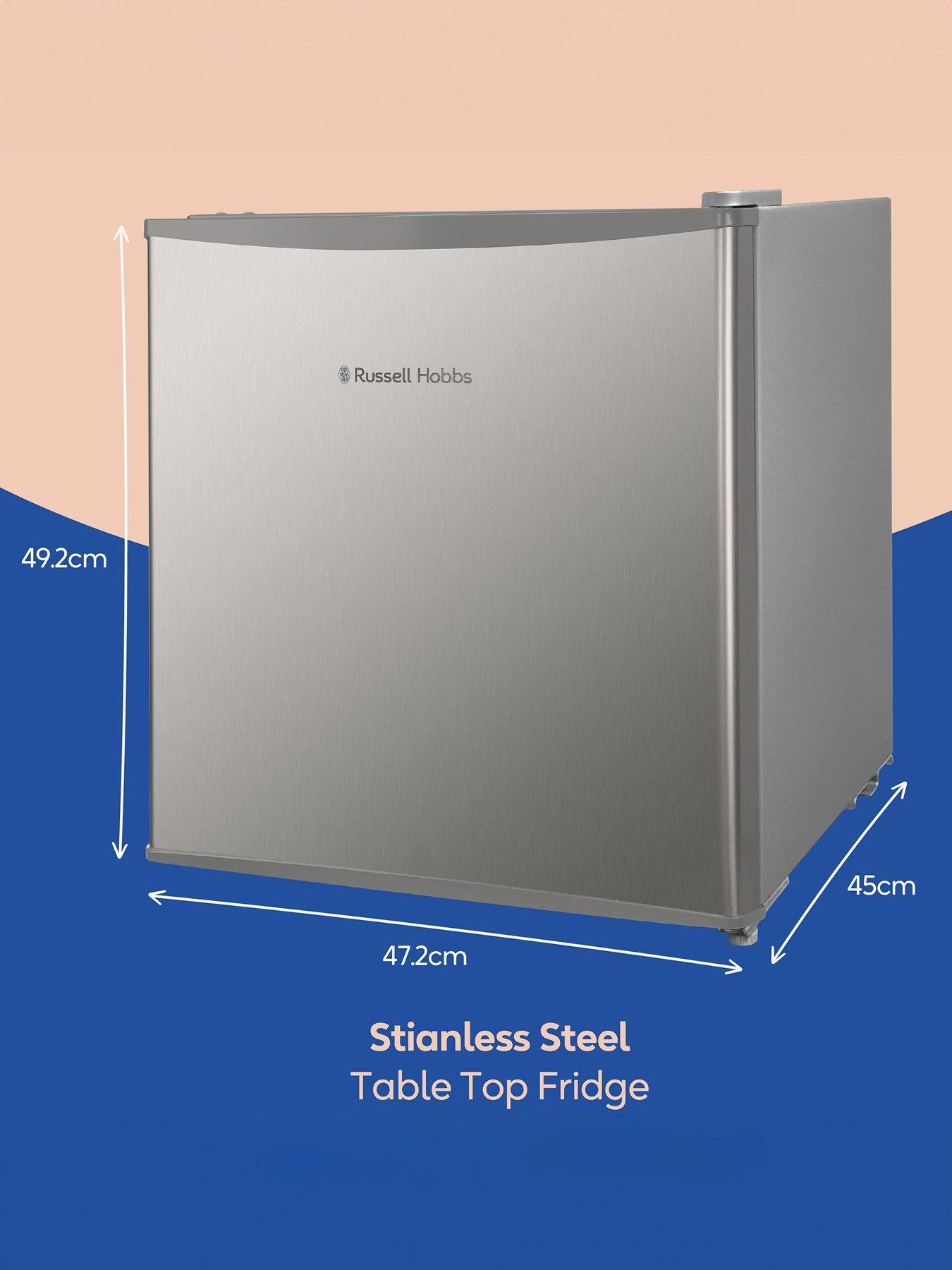 Image 3 of 7 of Russell Hobbs 43L Table Top Fridge RHTTF0E1SS with Ice&nbsp;Box&nbsp;- Stainless Steel