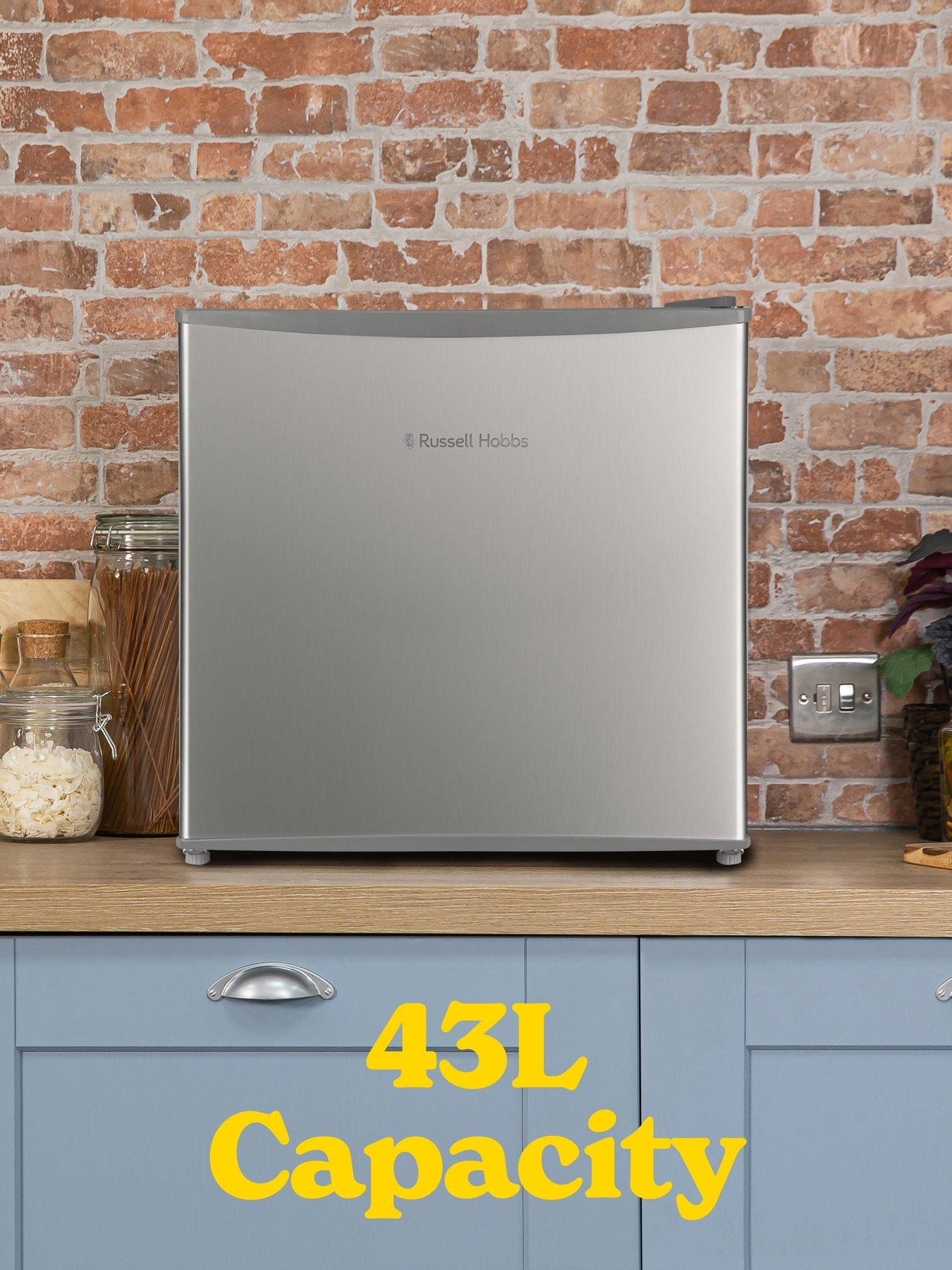 Image 4 of 7 of Russell Hobbs 43L Table Top Fridge RHTTF0E1SS with Ice&nbsp;Box&nbsp;- Stainless Steel