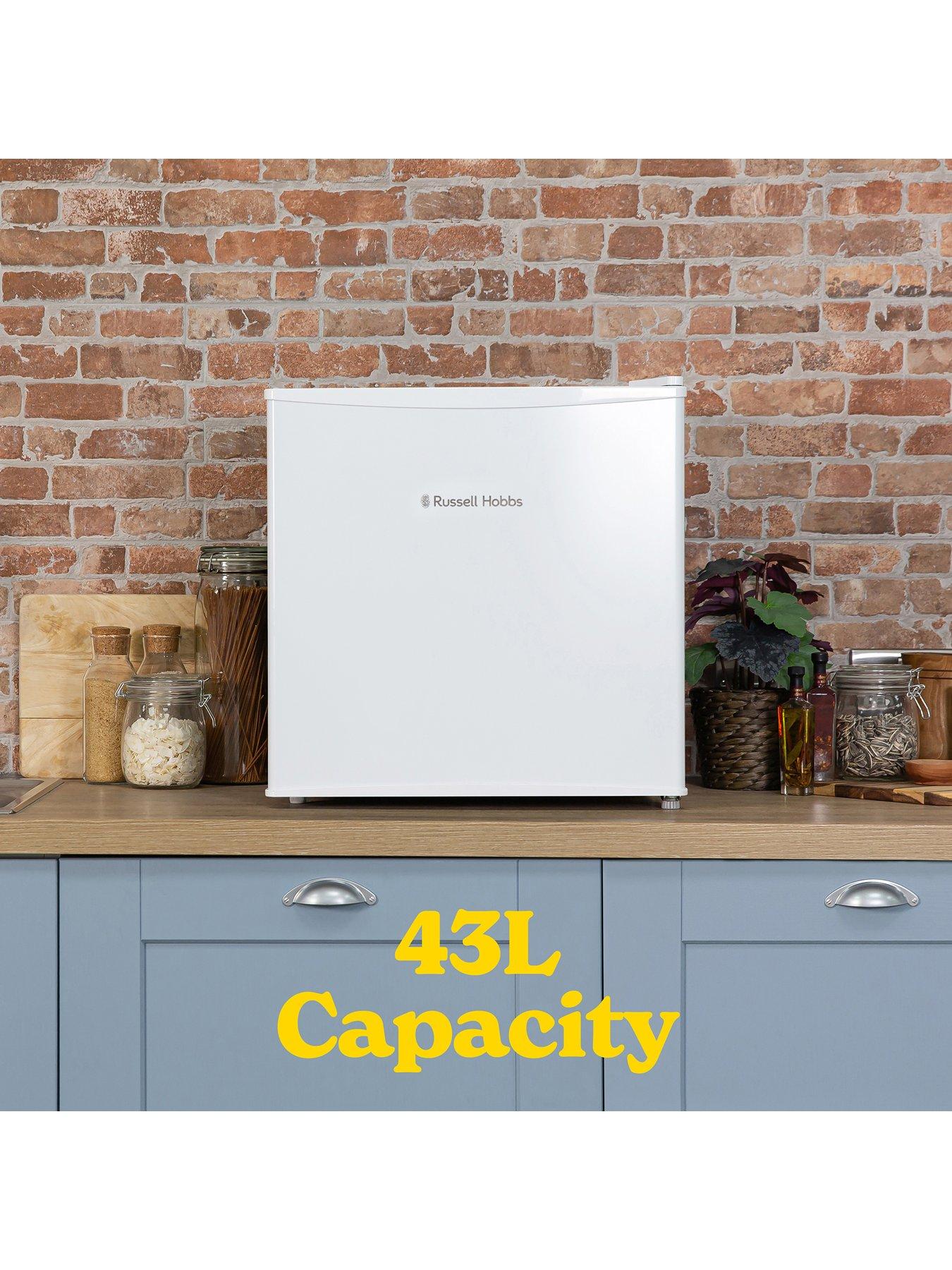 Image 4 of 7 of Russell Hobbs White, 43L Table Top Fridge, RHTTF0E1W