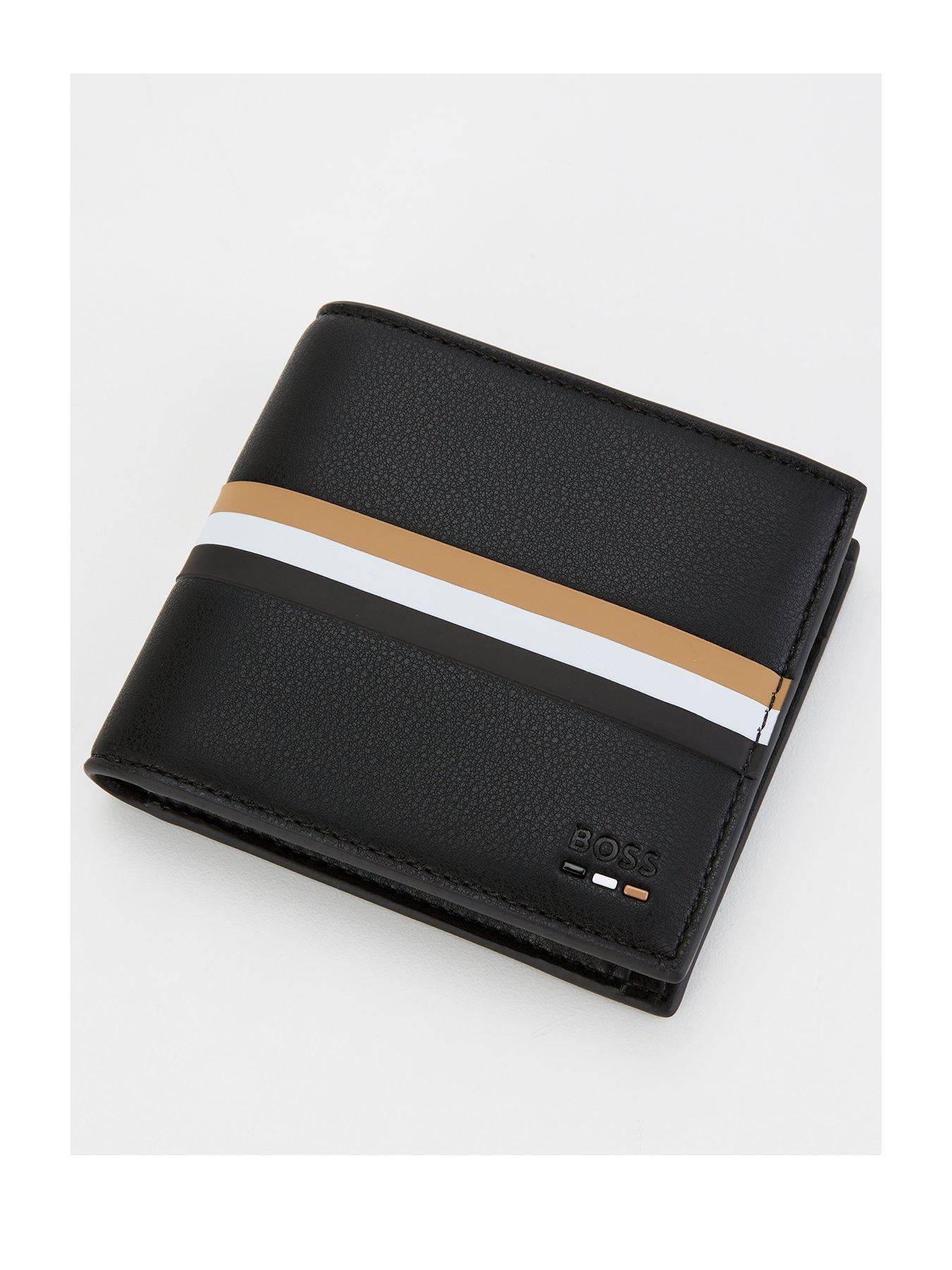 BOSS Ray S 4Cc Coin Wallet With Coin Pocket - Black | Very