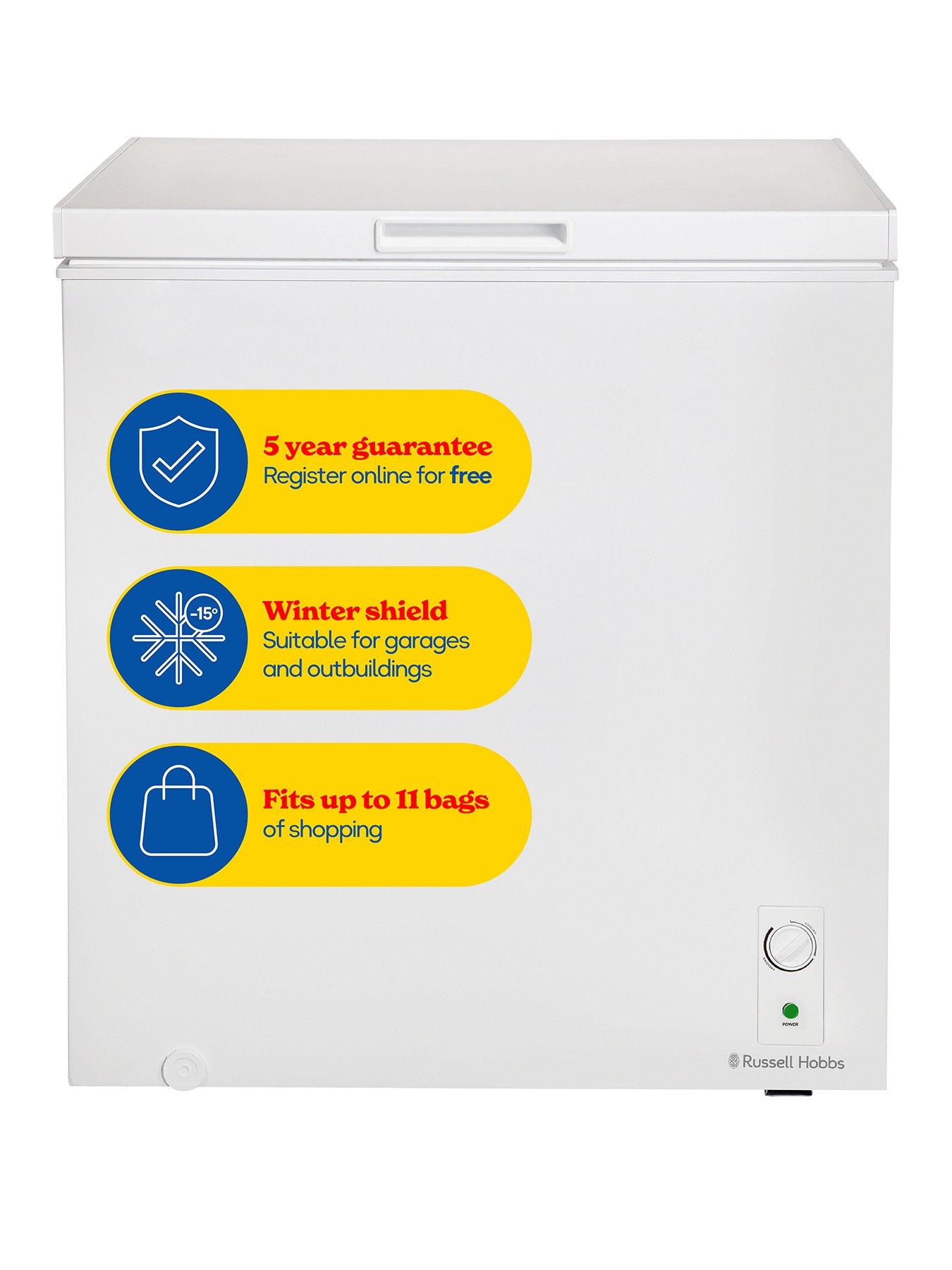 undefined RH198CF0E1W 198-Litre Chest Freezer - White