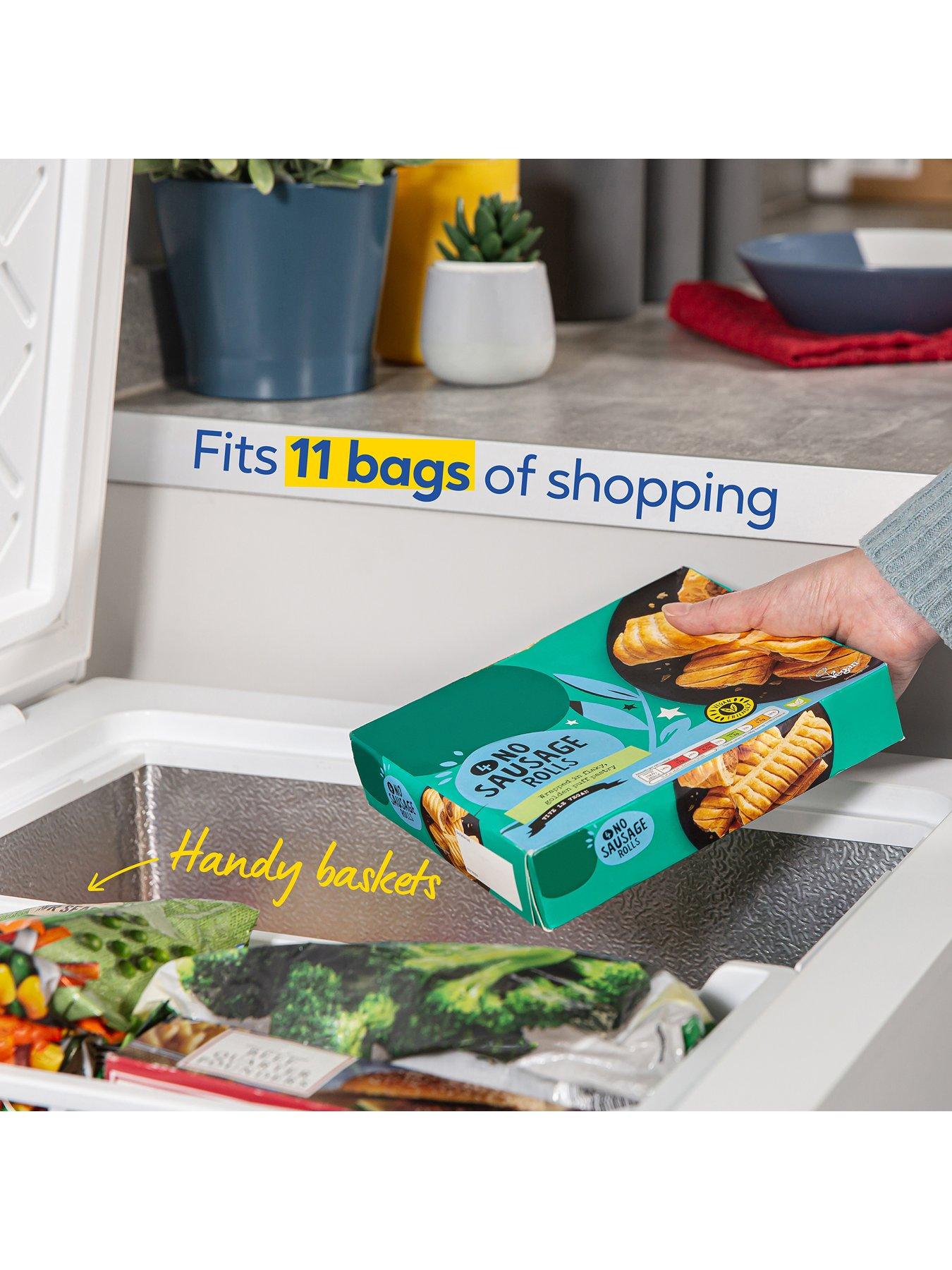 Russell Hobbs RH198CF0E1W 198Litre Chest Freezer White Very.co.uk