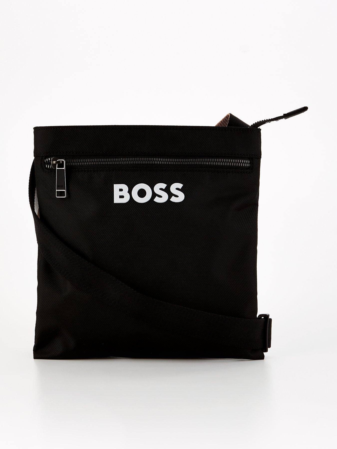 BOSS Catch 3.0 Nylon Messenger Bag Black Very