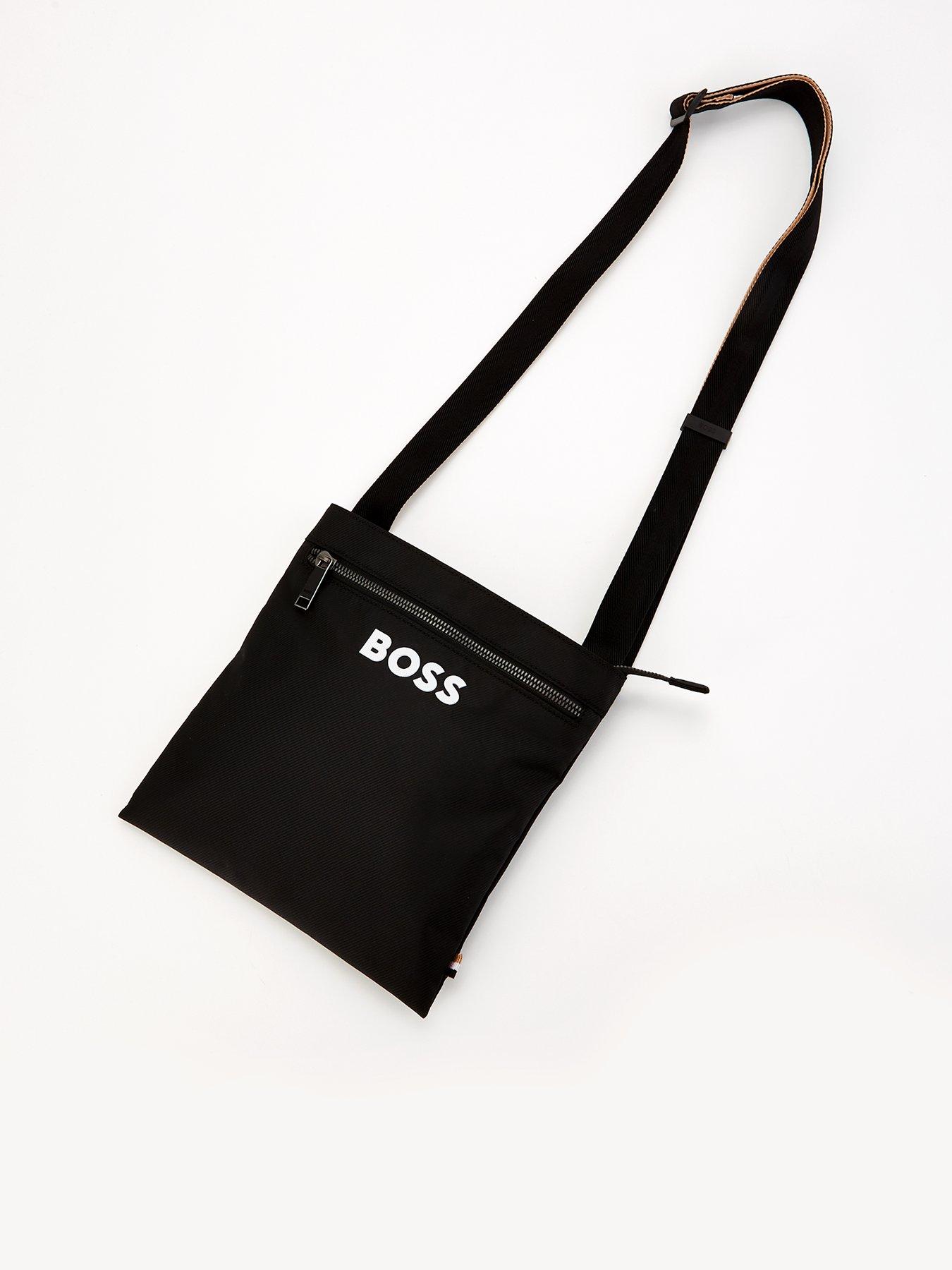 Image 2 of 4 of BOSS Catch 3.0 Nylon Messenger Bag - Black