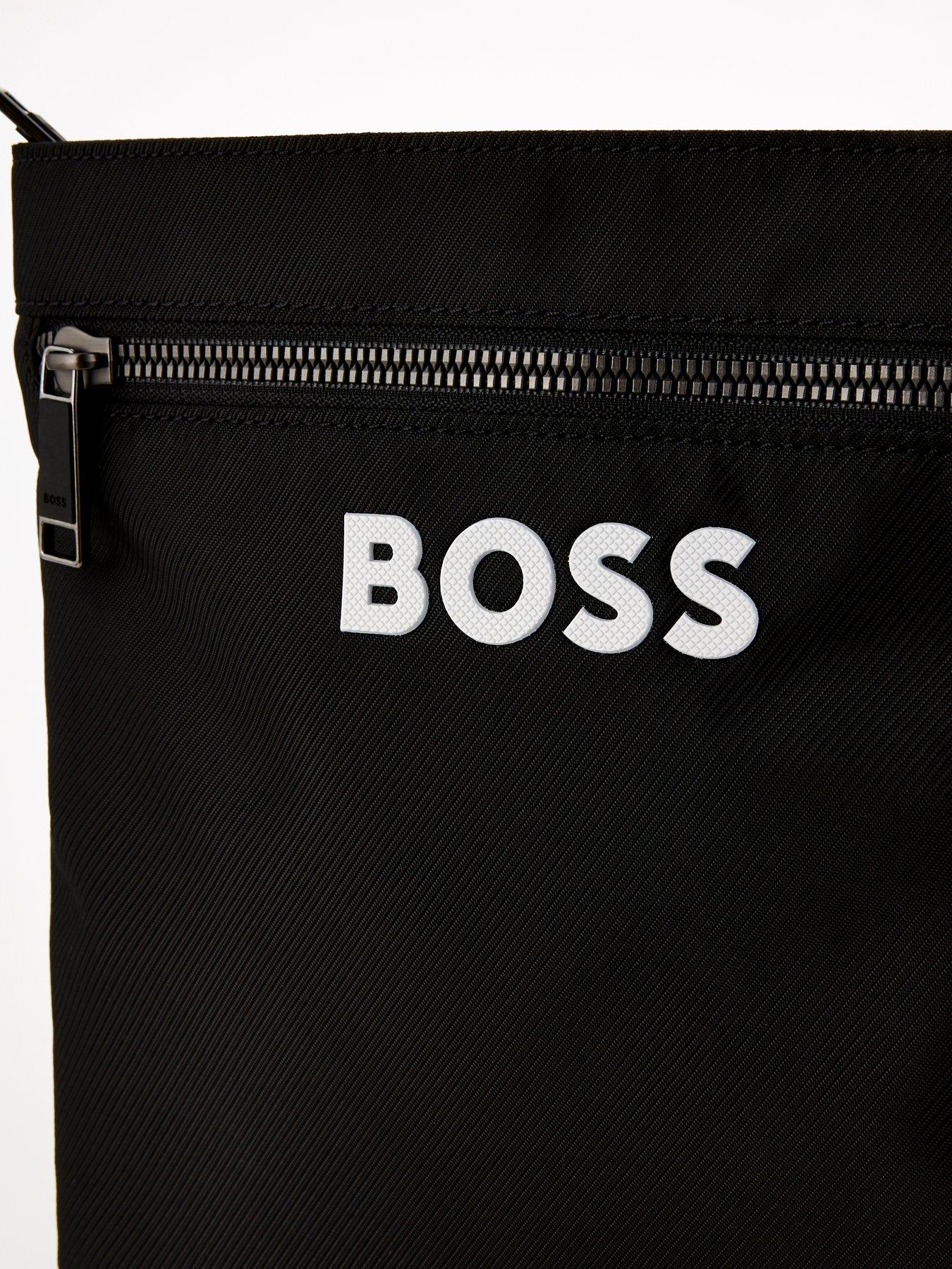 Image 3 of 4 of BOSS Catch 3.0 Nylon Messenger Bag - Black