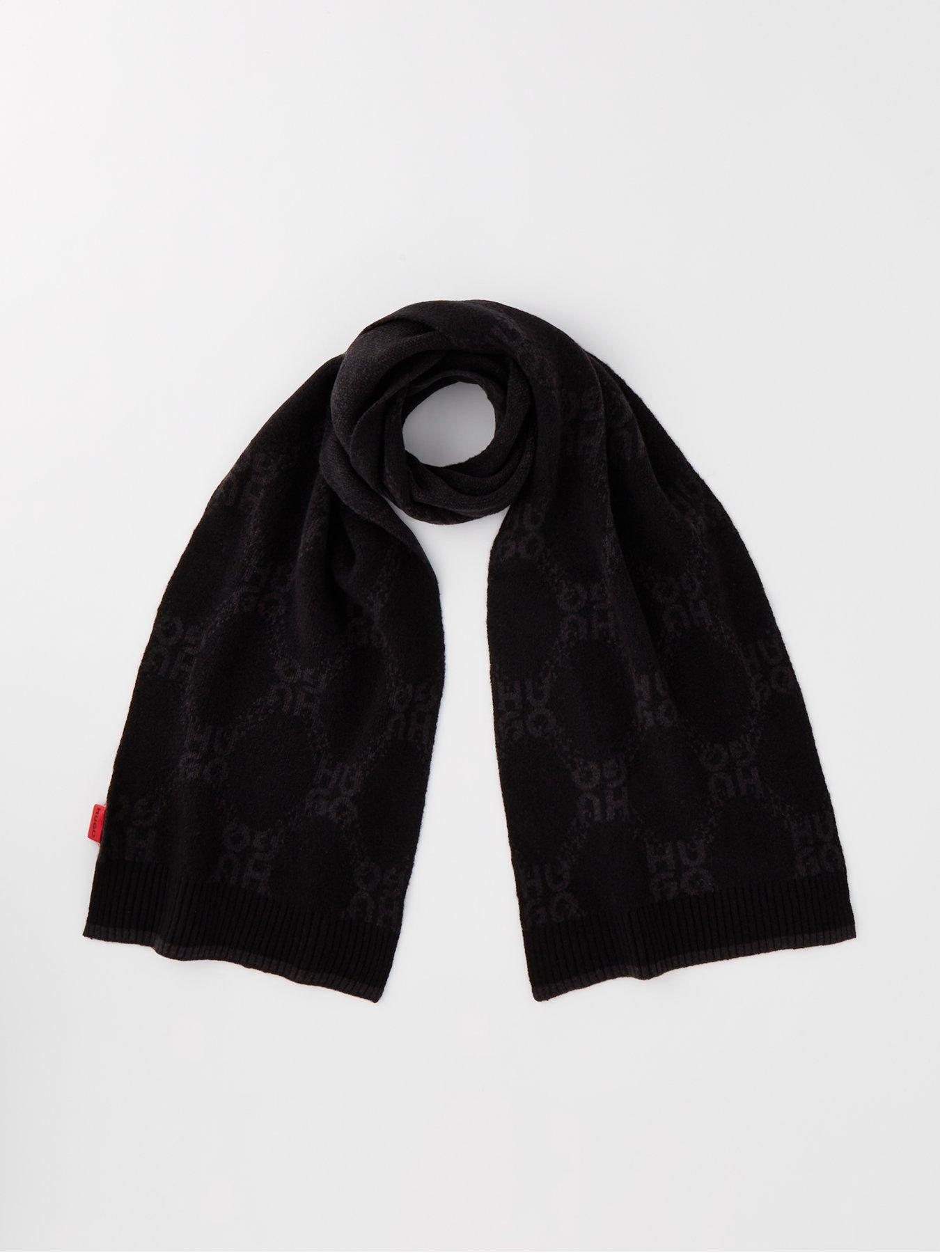 undefined Zayn Mono Chain Scarf - Black