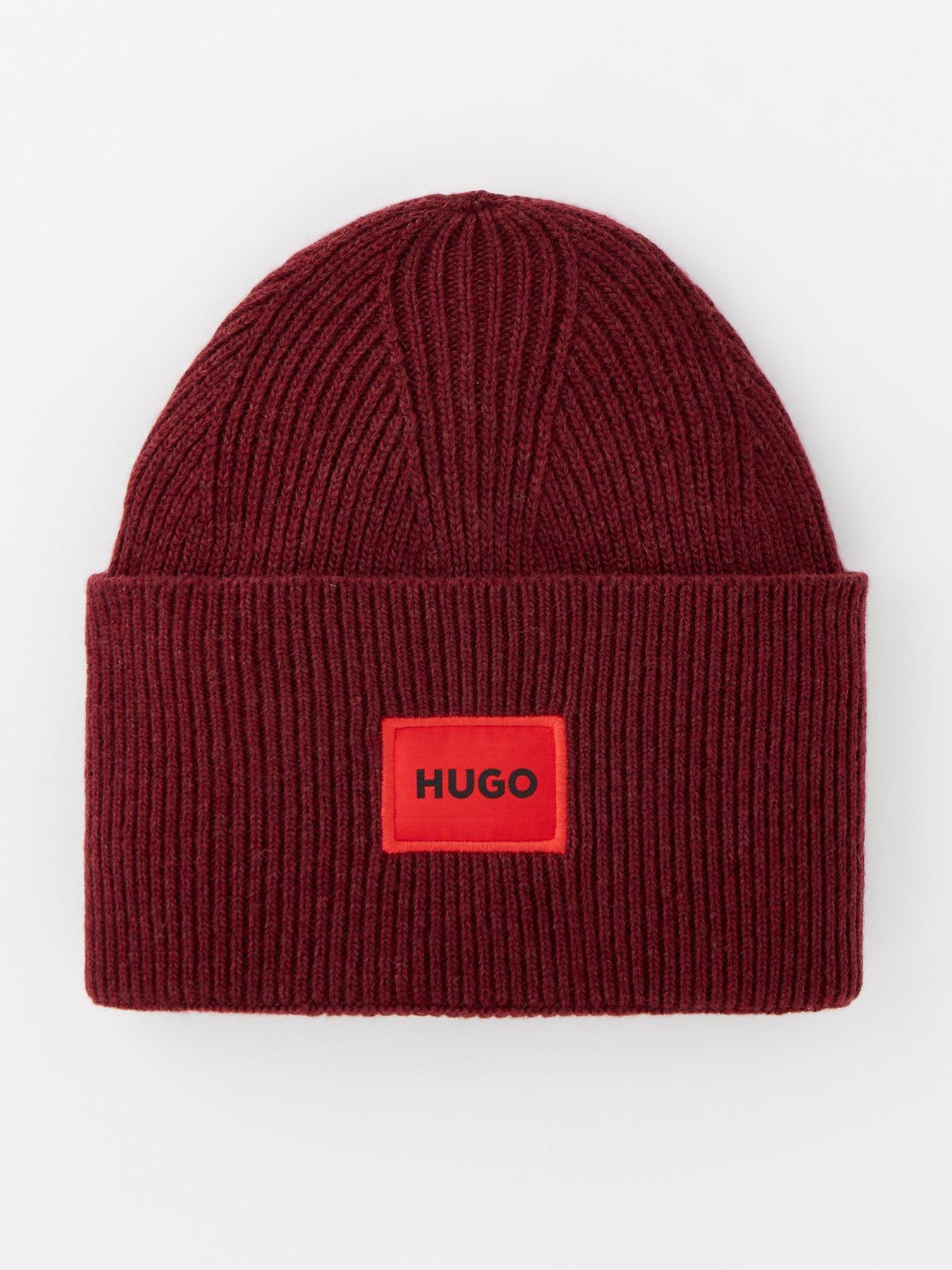 undefined Xaff 6 Logo Beanie Hat - Dark Red