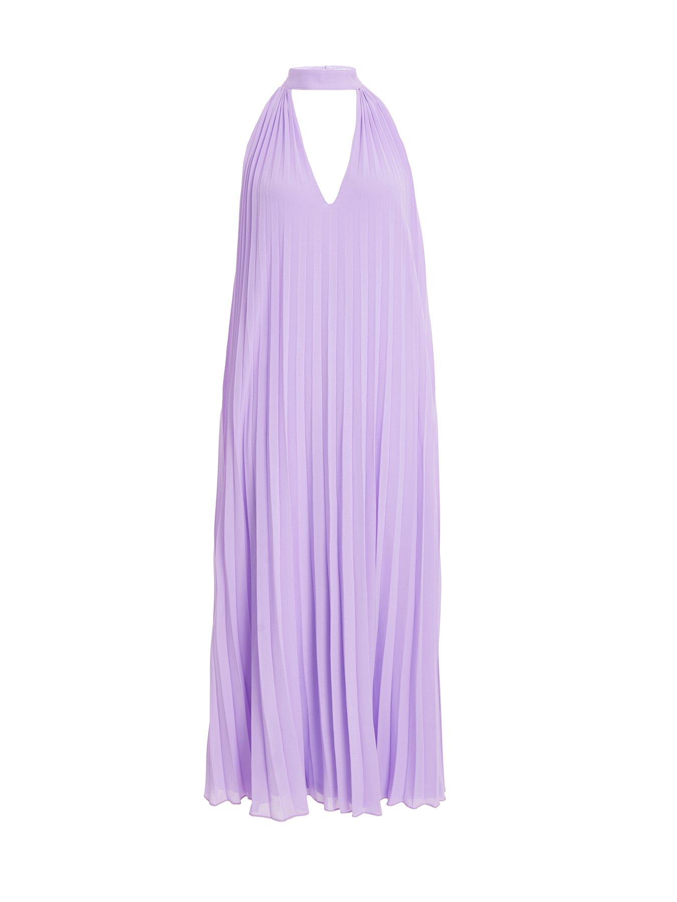 Quiz lilac maxi dress best sale