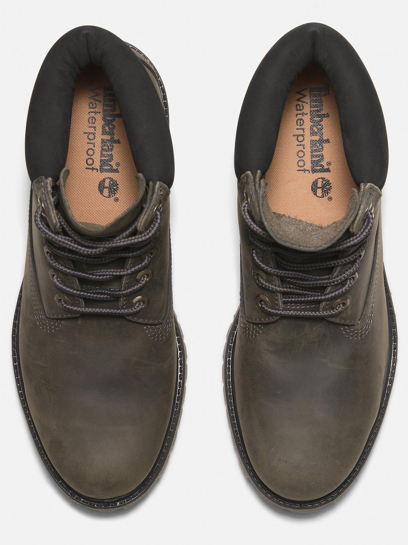 Image 4 of 7 of Timberland Premium 6 Inch Waterproof Lace Up Boots