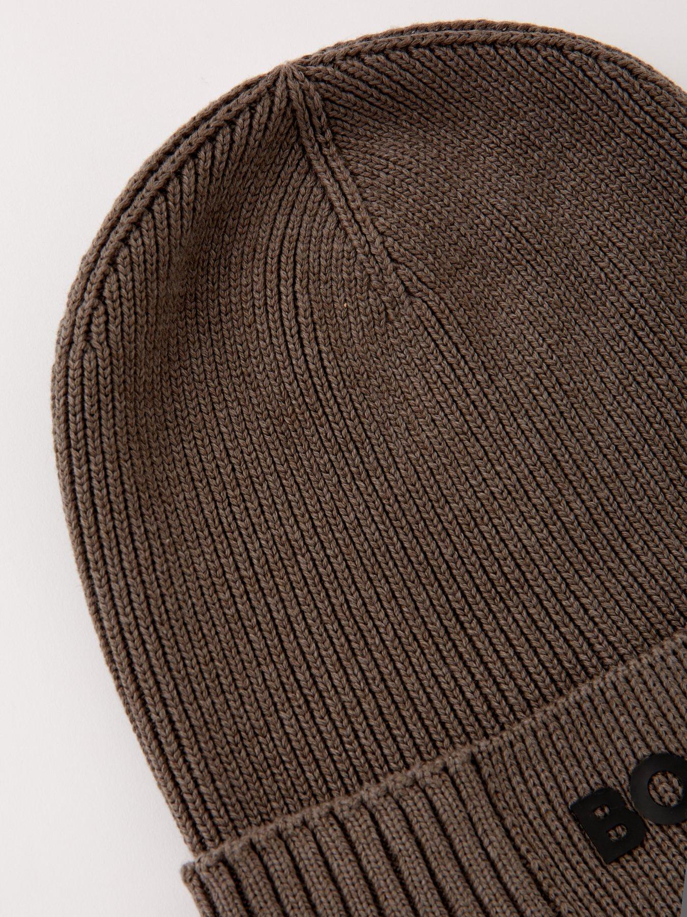 BOSS AFOX UNISEX - Berretto - light beige one/beige