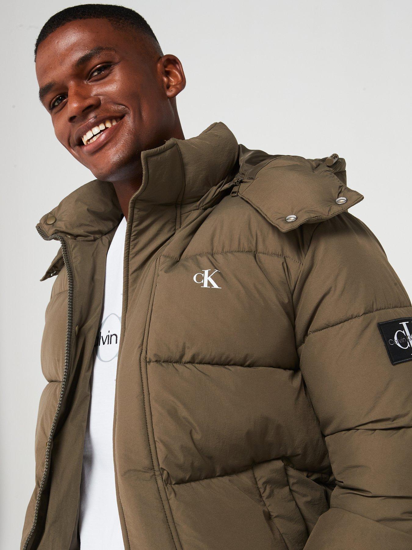 Quilted calvin klein jacket hotsell